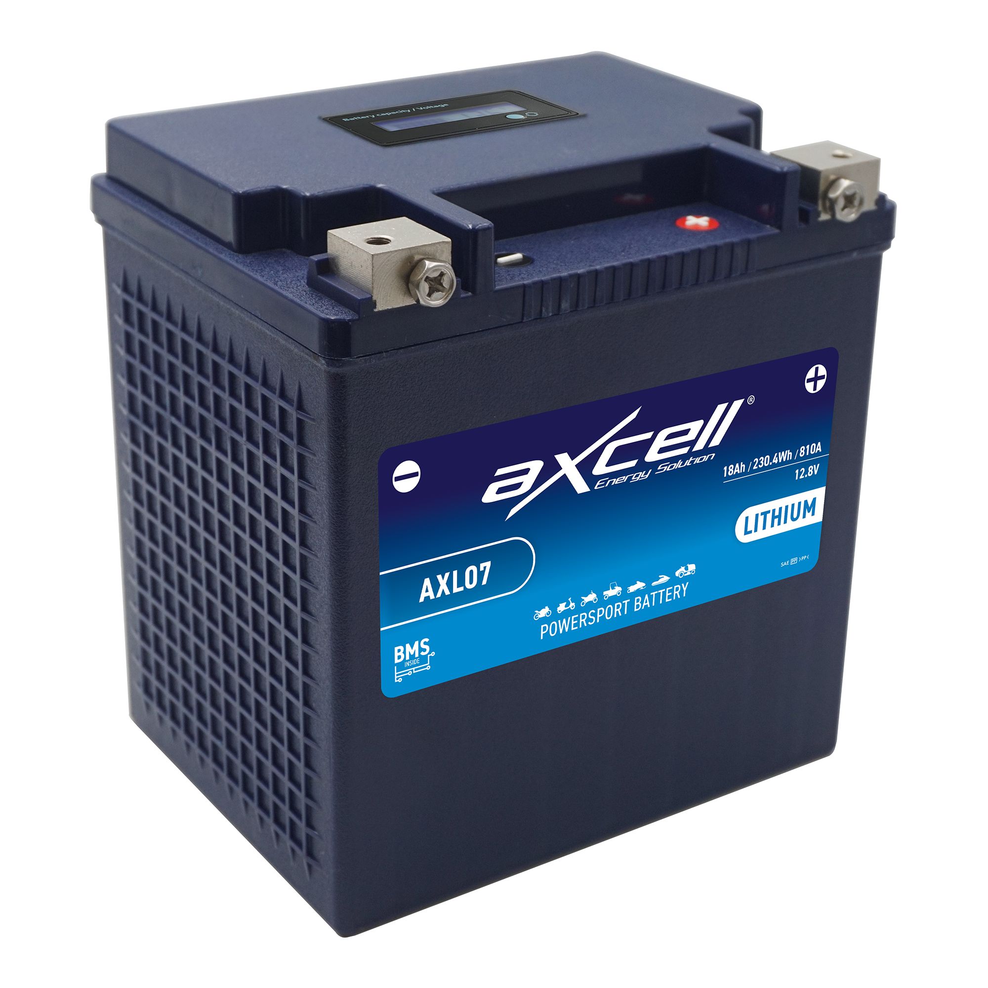 AXCELL Batterie 12V Lithium-Ionen