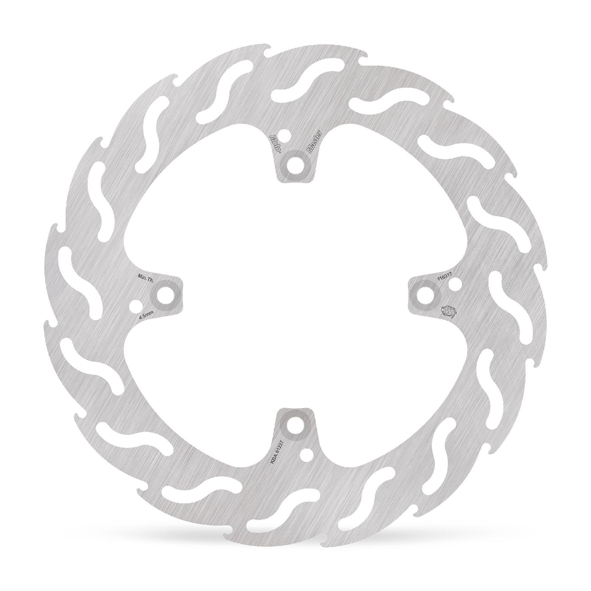 Moto-Master Bremsscheibe Flame hinten starr mit ABE