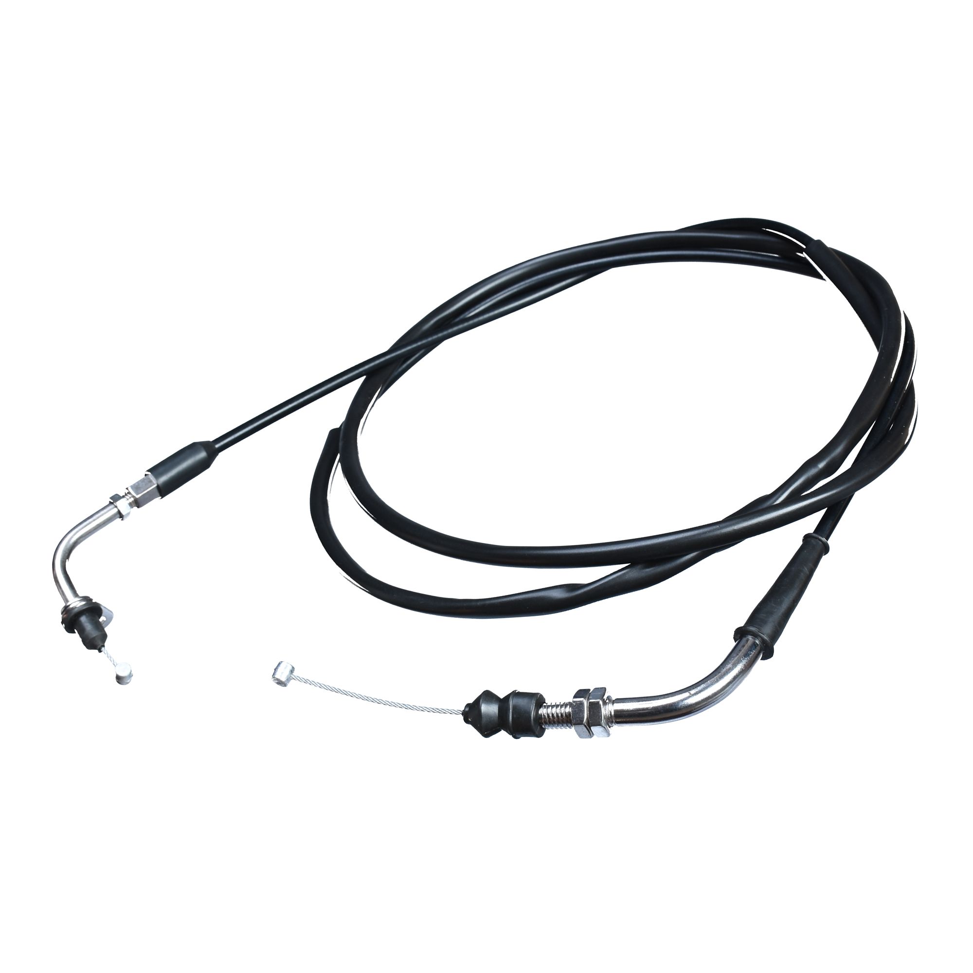 ScooterLibre Gaszug f. China 50ccm 4-Takt komplett mit Lasche Typ I