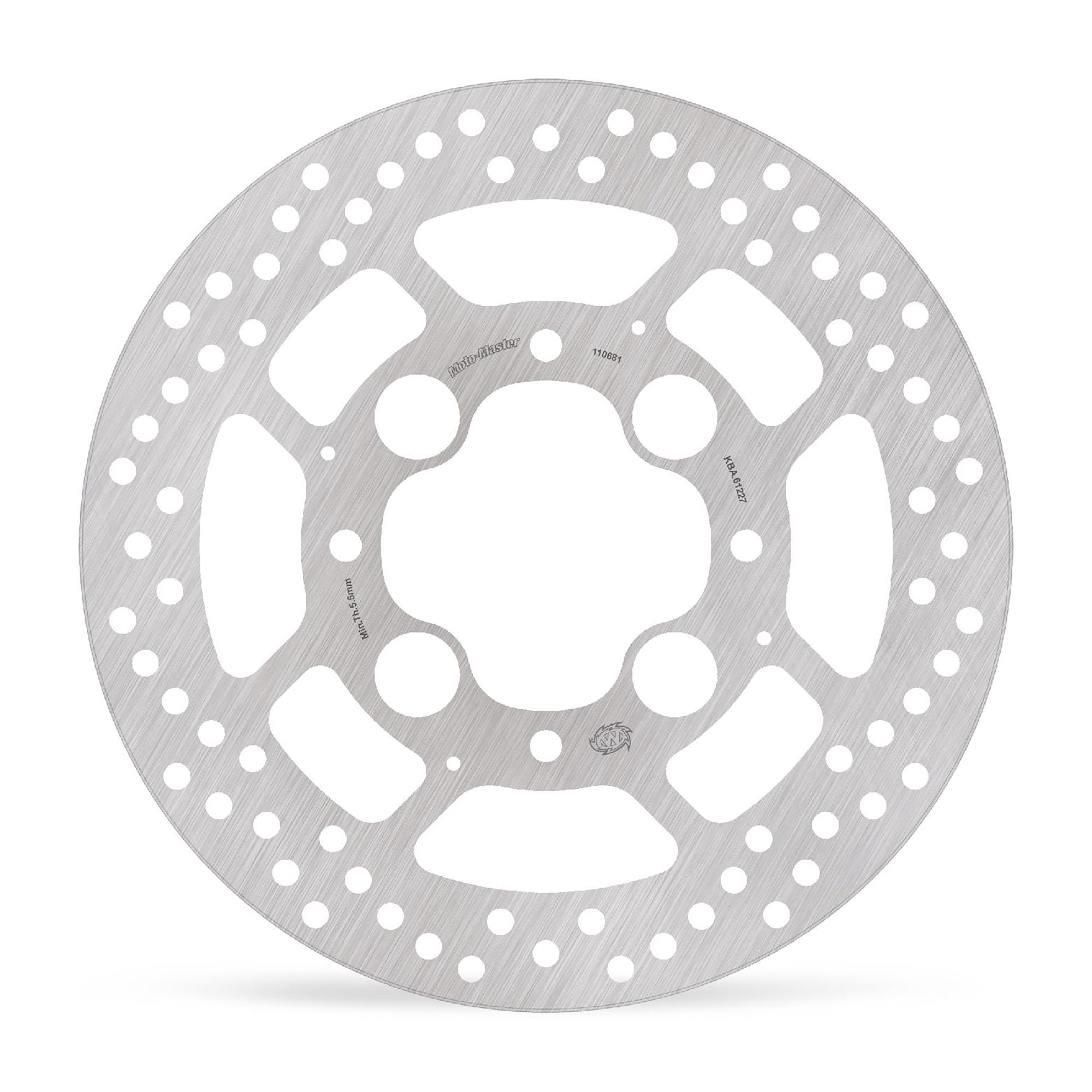 Moto-Master Bremsscheibe Halo hinten starr mit ABE