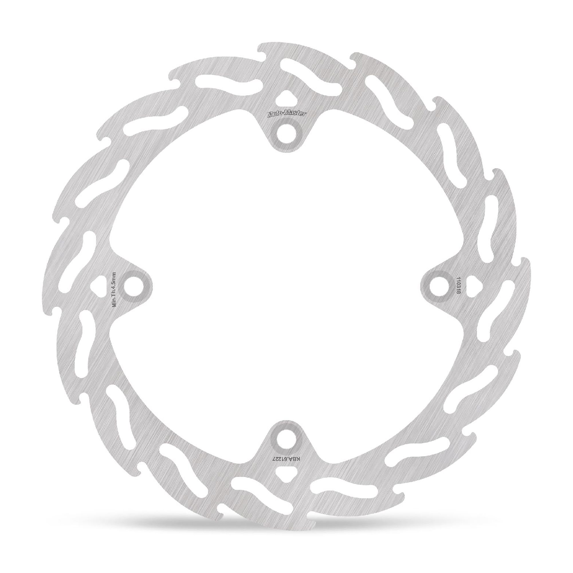 Moto-Master Bremsscheibe Flame hinten starr mit ABE