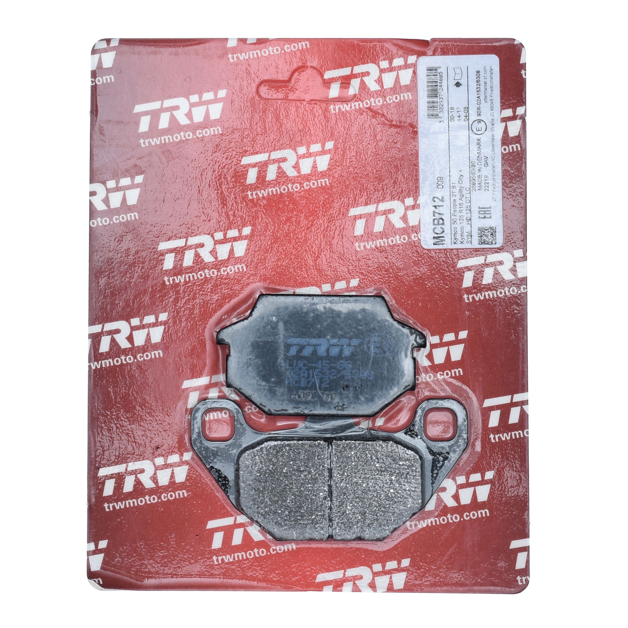 TRW Bremsbelag organisch