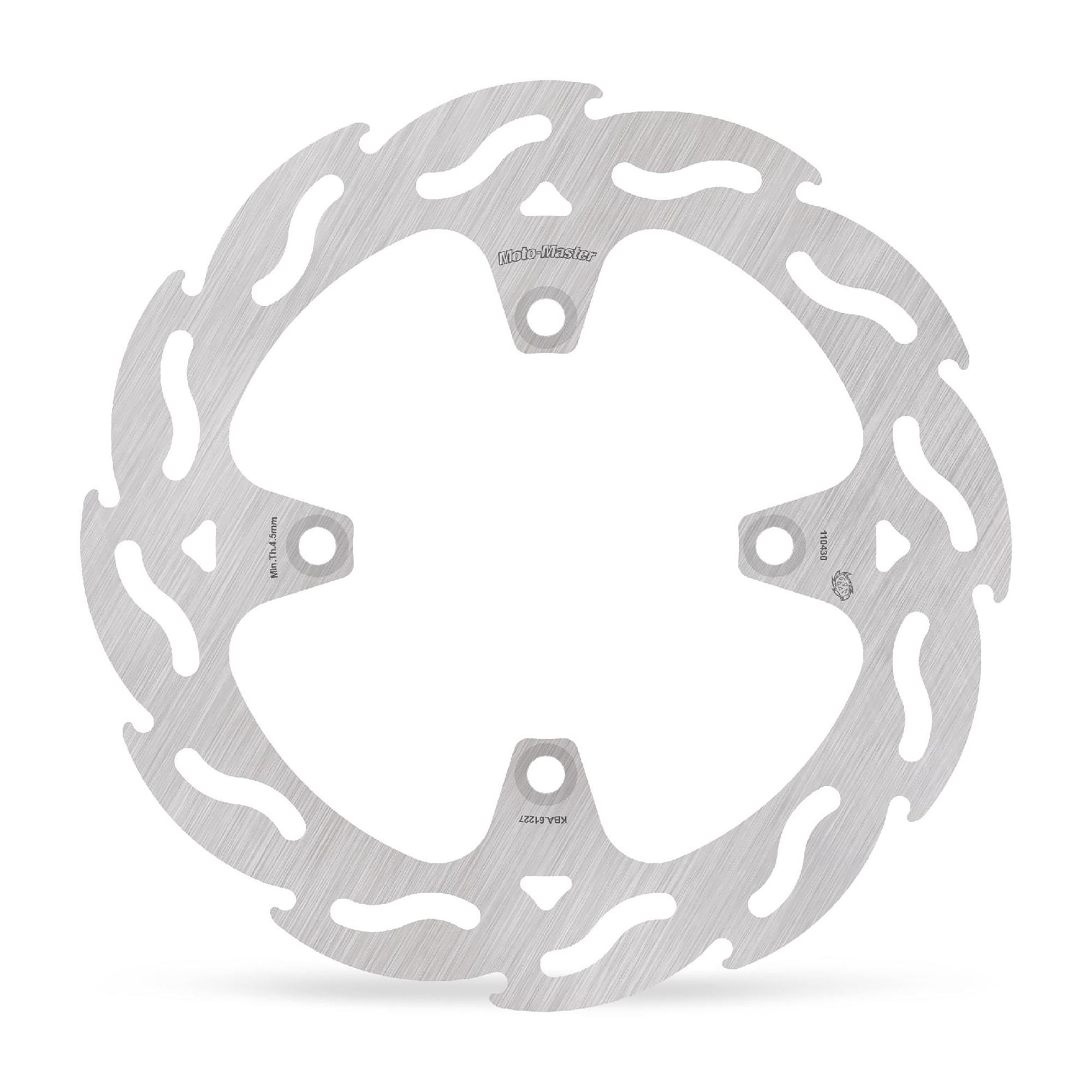 Moto-Master Bremsscheibe Flame hinten starr mit ABE