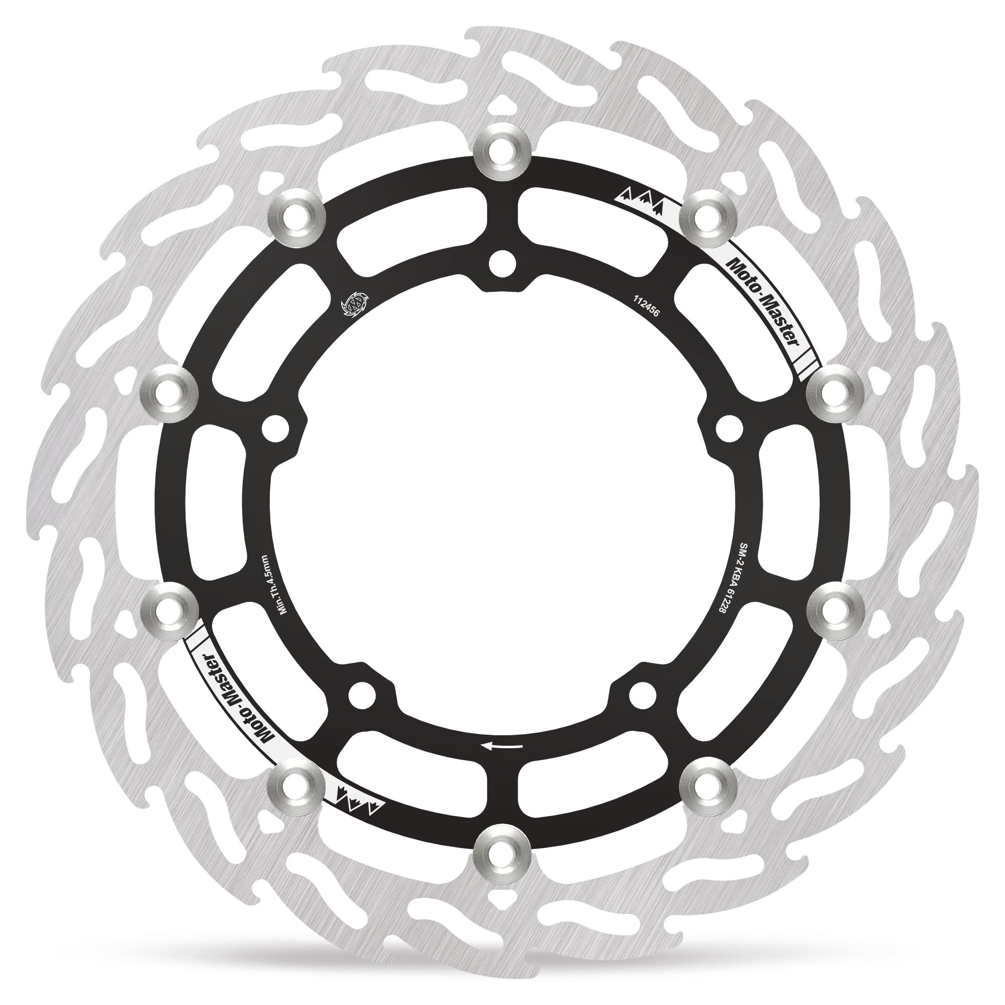 Moto-Master Bremsscheibe Flame vorn schwim. Supermoto Racing 300 rechts