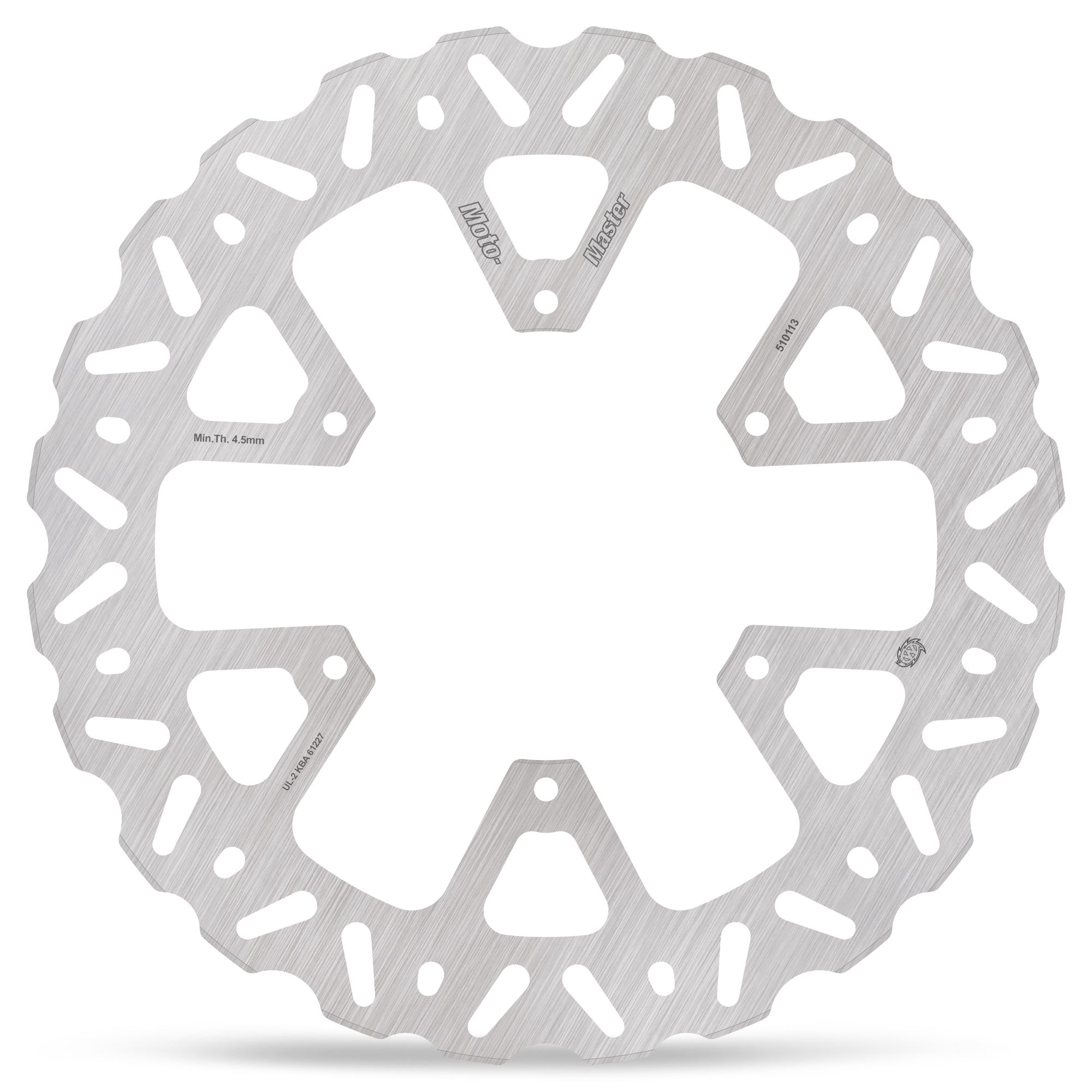 Moto-Master Bremsscheibe Nitro Road hinten starr mit ABE