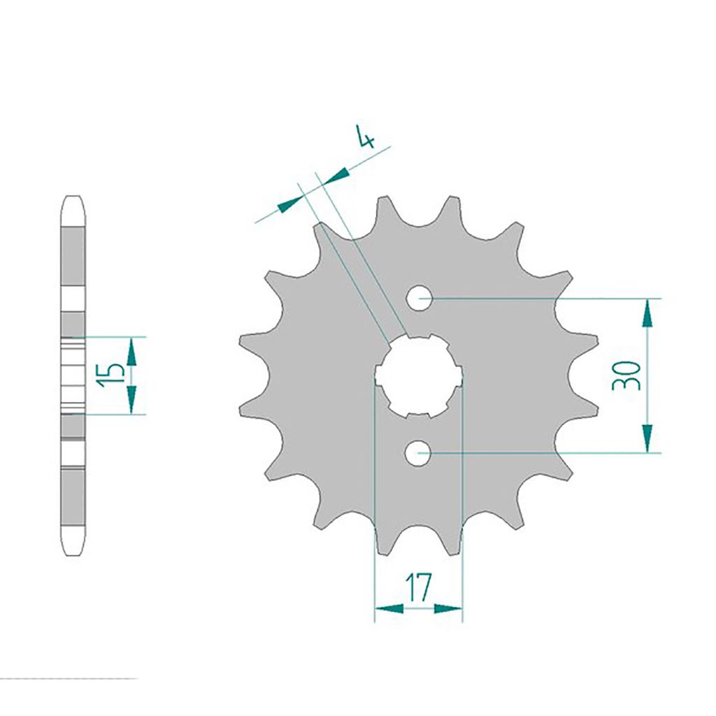 AFAM Ritzel #420 14 Zähne