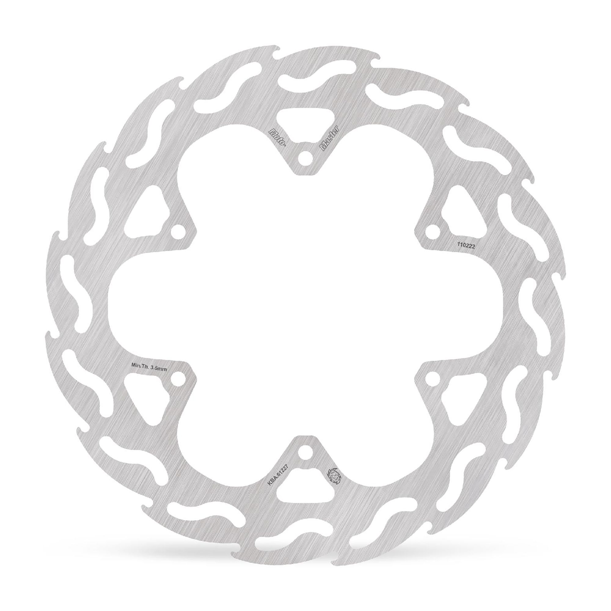 Moto-Master Bremsscheibe Flame hinten starr mit ABE