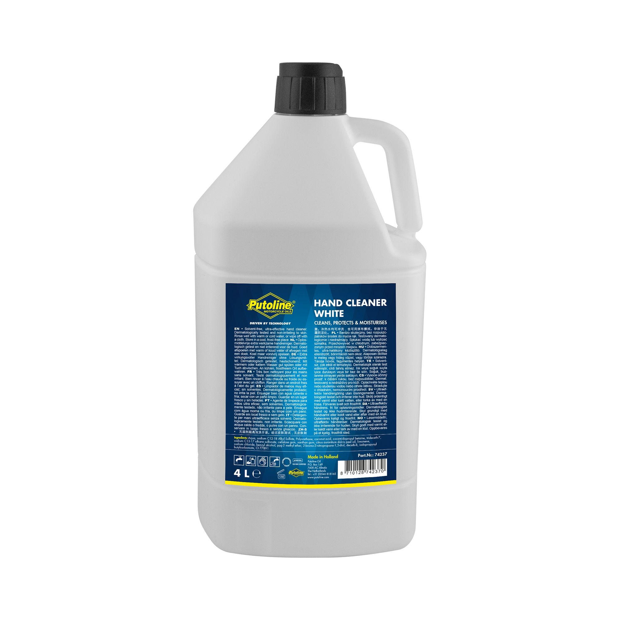 Putoline Handreiniger 4 Liter Kartusche Hand Cleaner White