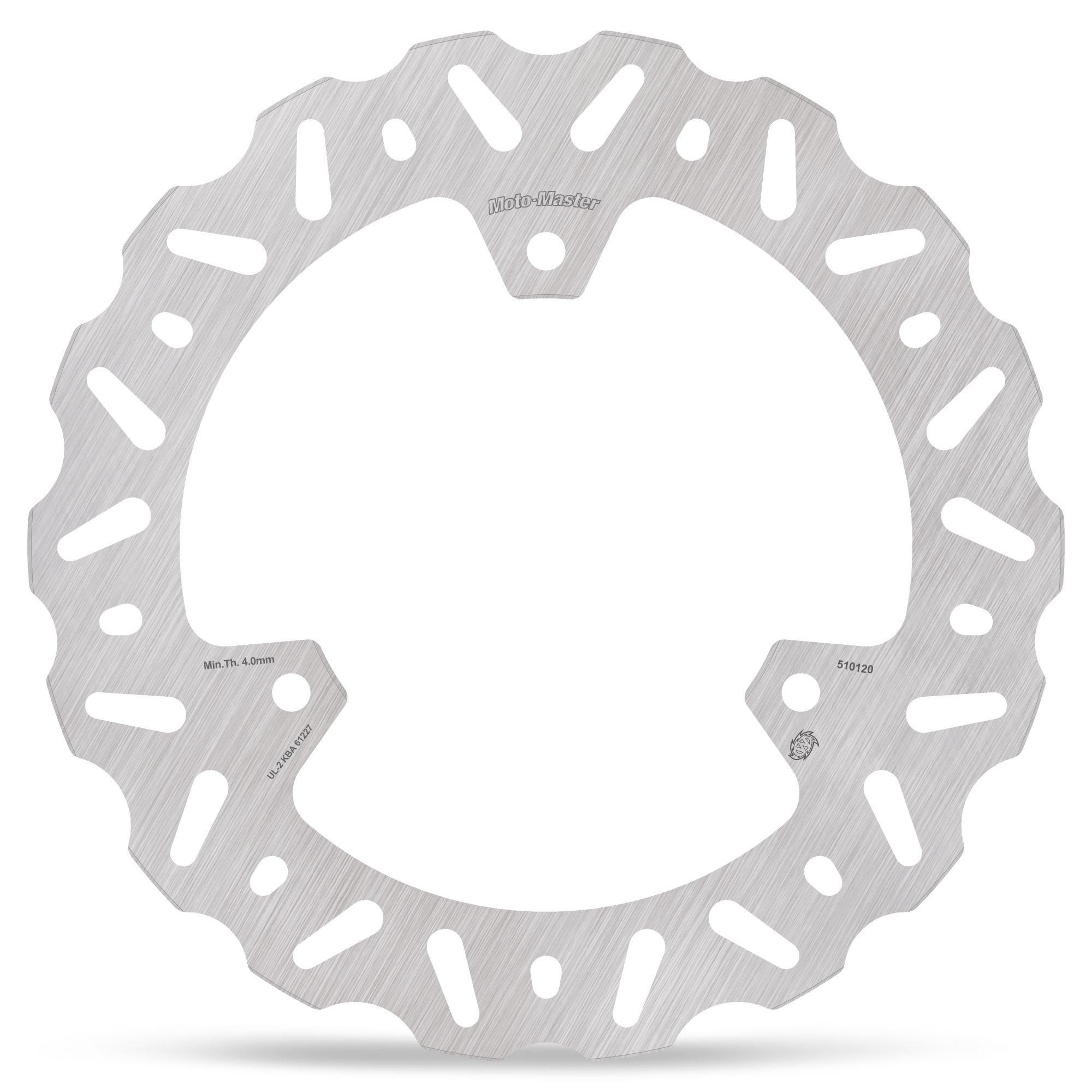 Moto-Master Bremsscheibe Nitro Road hinten starr mit ABE