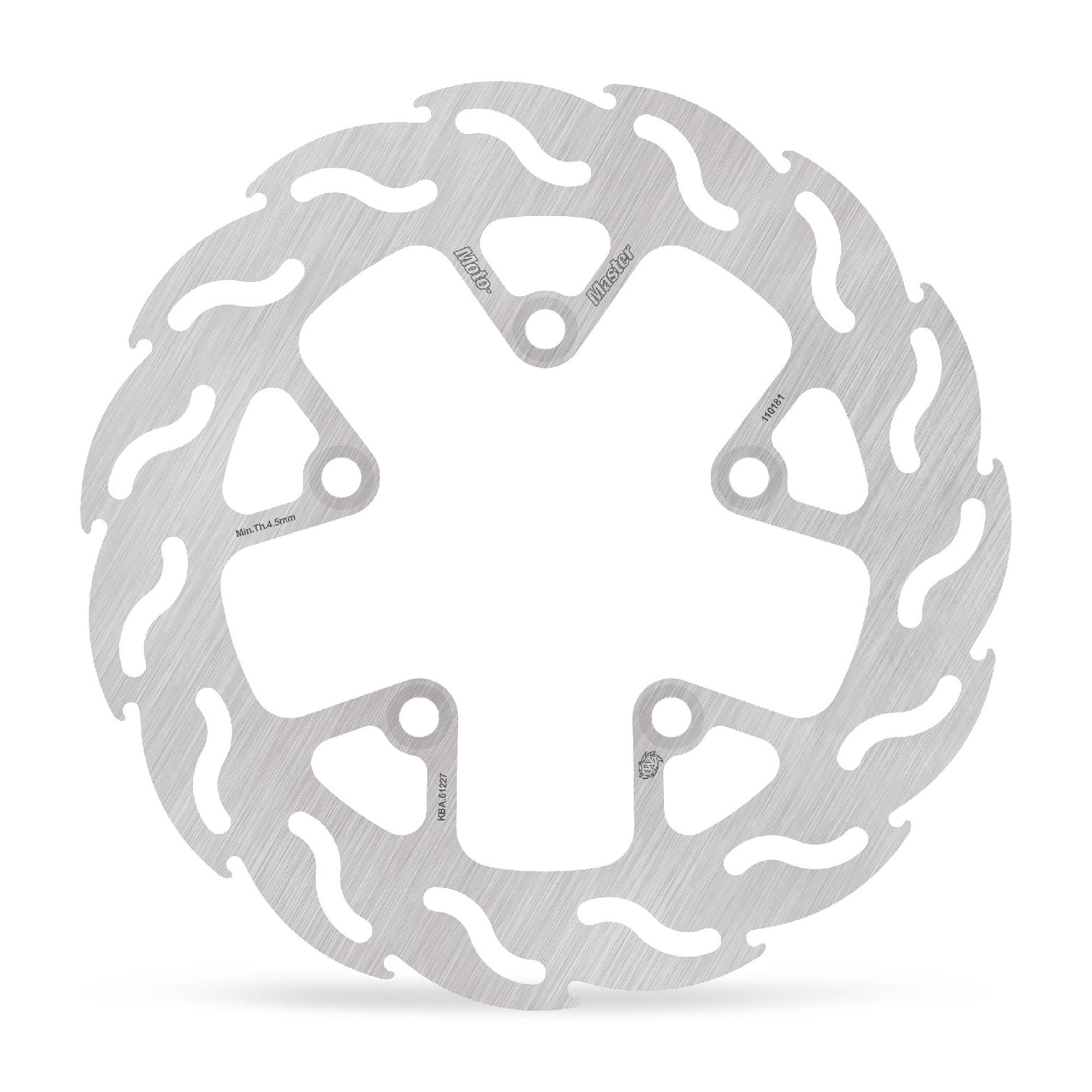 Moto-Master Bremsscheibe Flame hinten starr mit ABE