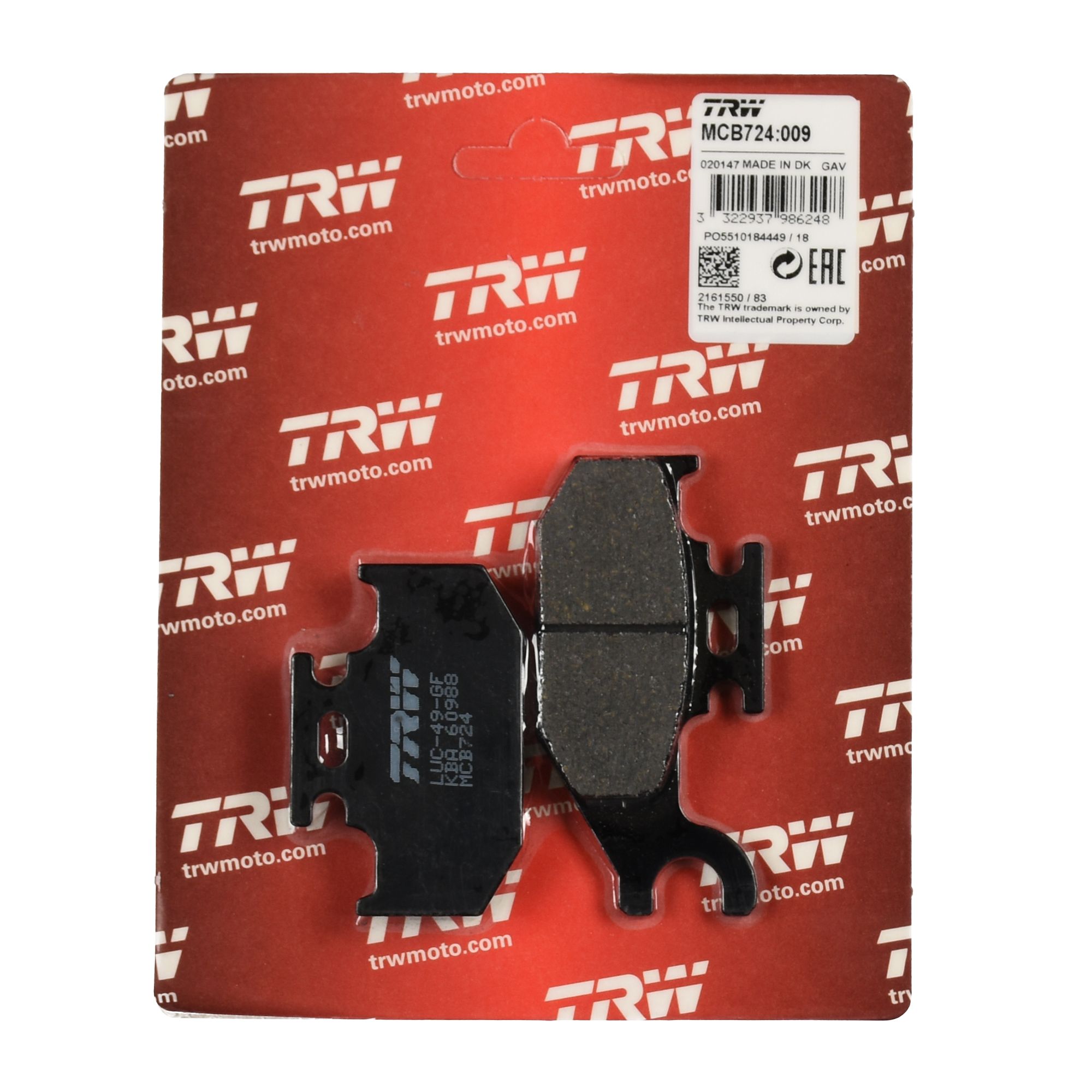 TRW Bremsbelag organisch