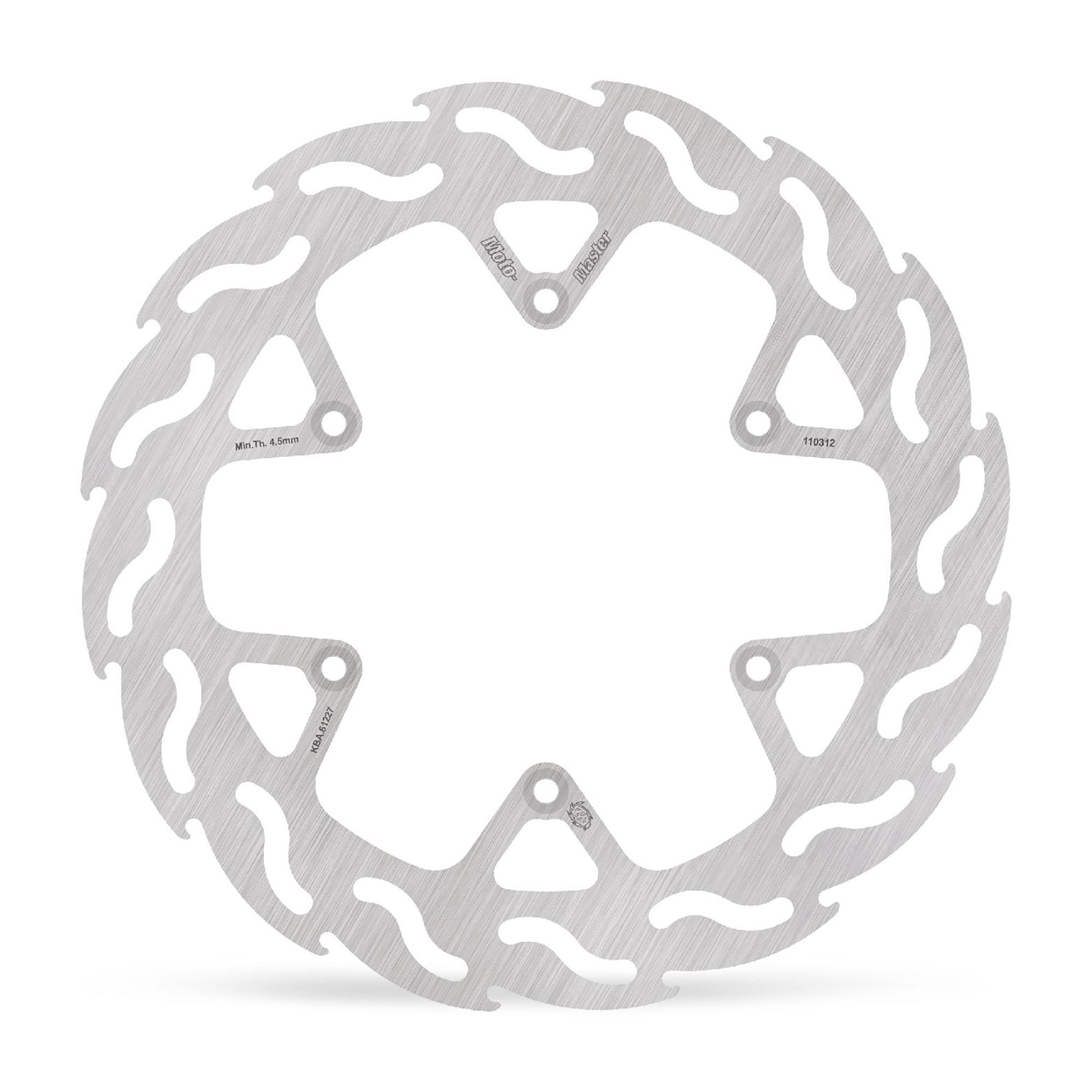 Moto-Master Bremsscheibe Flame hinten starr mit ABE