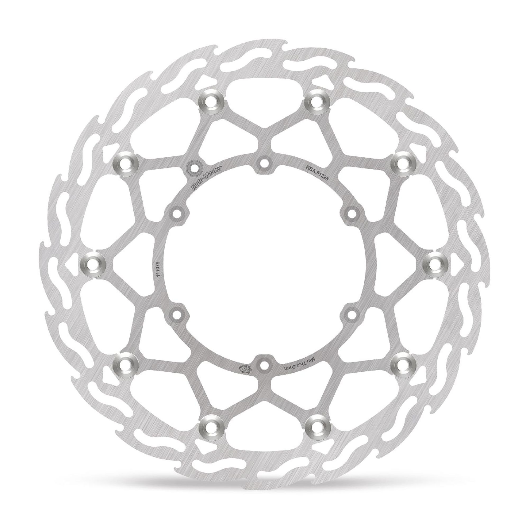 Moto-Master Bremsscheibe Flame vorn schwim. mit ABE Supermoto Street 320