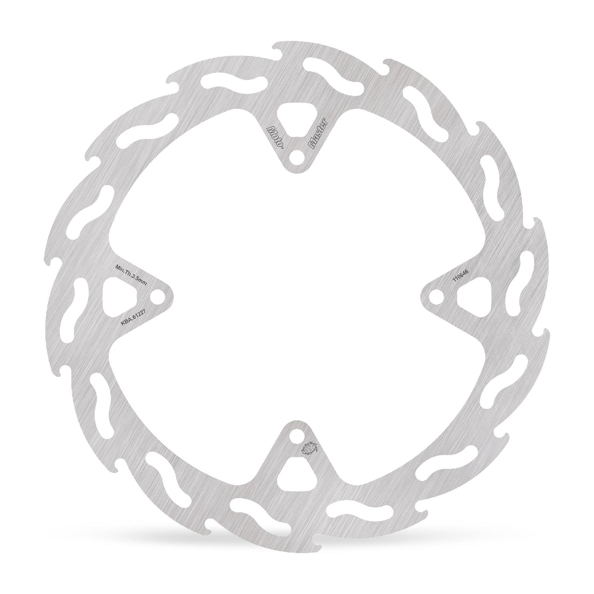 Moto-Master Bremsscheibe Flame hinten starr mit ABE