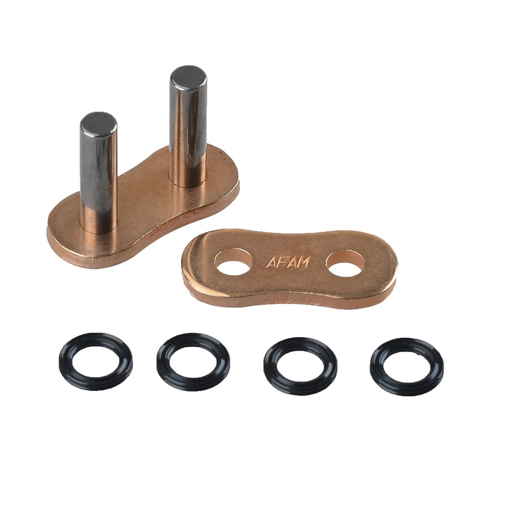 AFAM Kettenschloss 525 XHR3-G Niet Gold