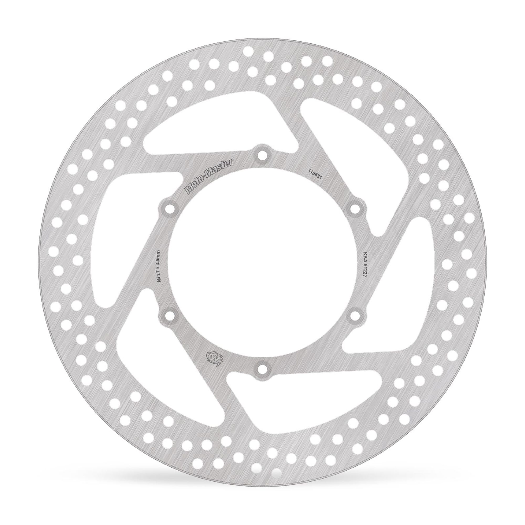 Moto-Master Bremsscheibe Halo vorn rechts starr mit ABE