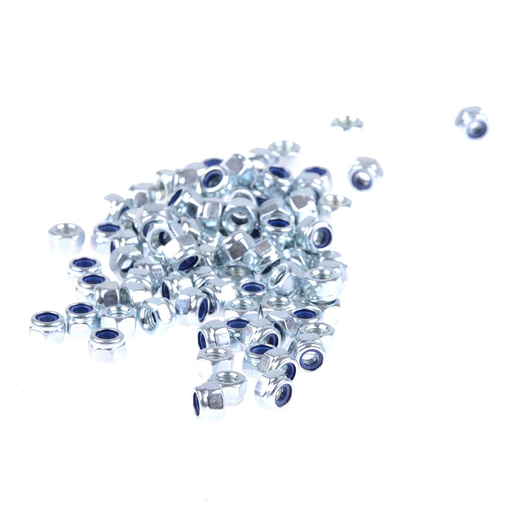 MotoLibre Mutter M4 selbstsichernd 100er Set