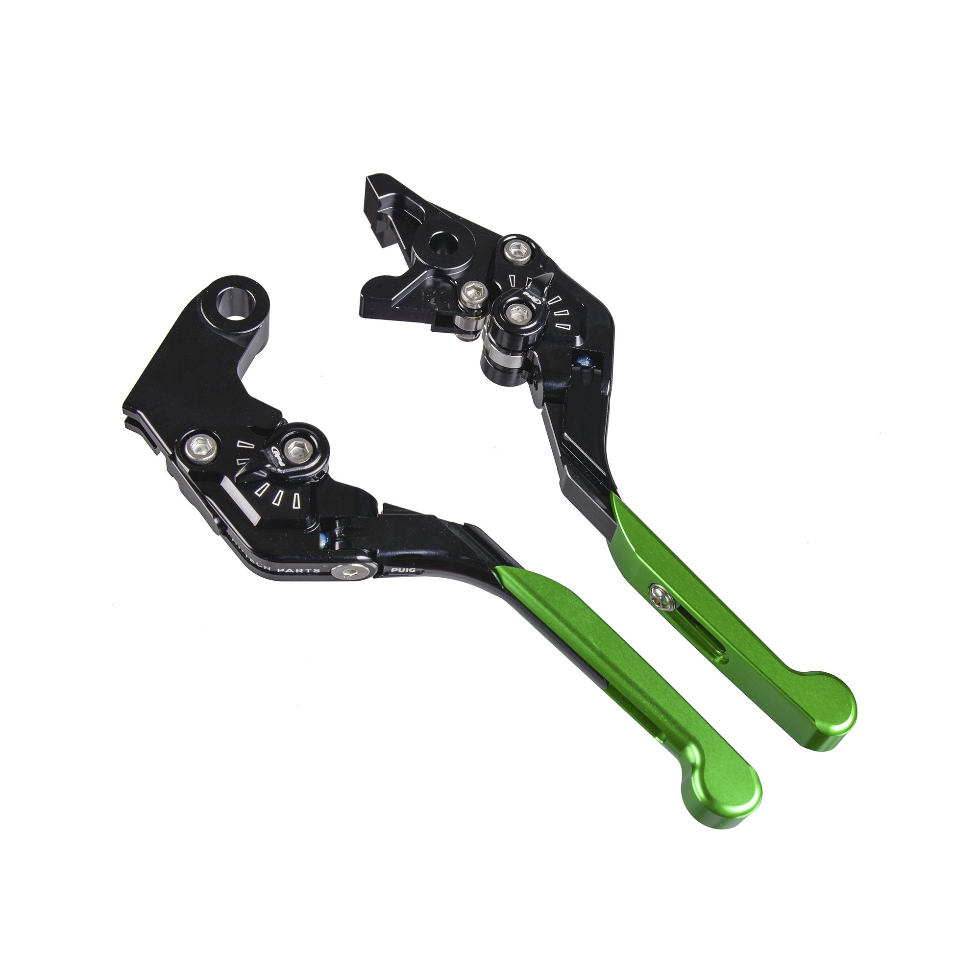 PUIG Bremshebel + Kupplungshebel Set v3 lang grün