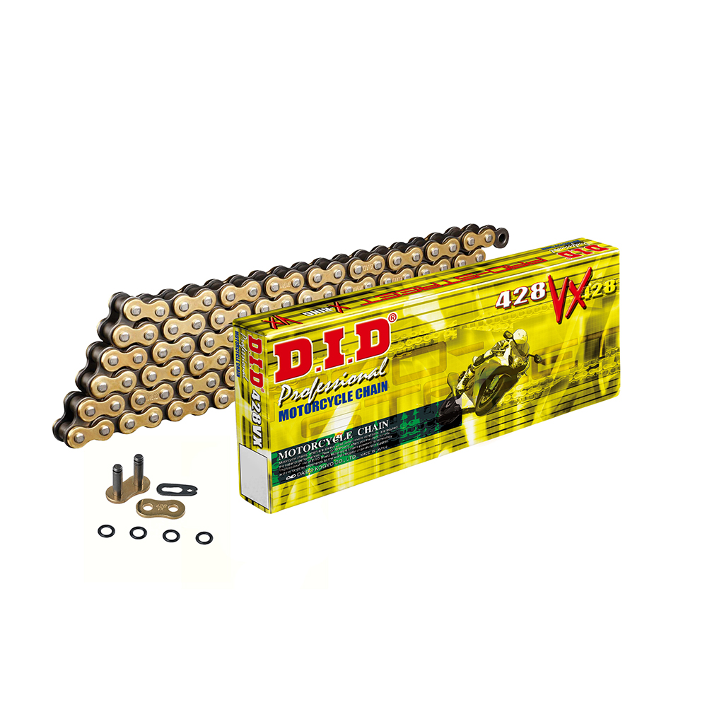 DID Kette 428 VX G&B 112 mit Clip-Schloss