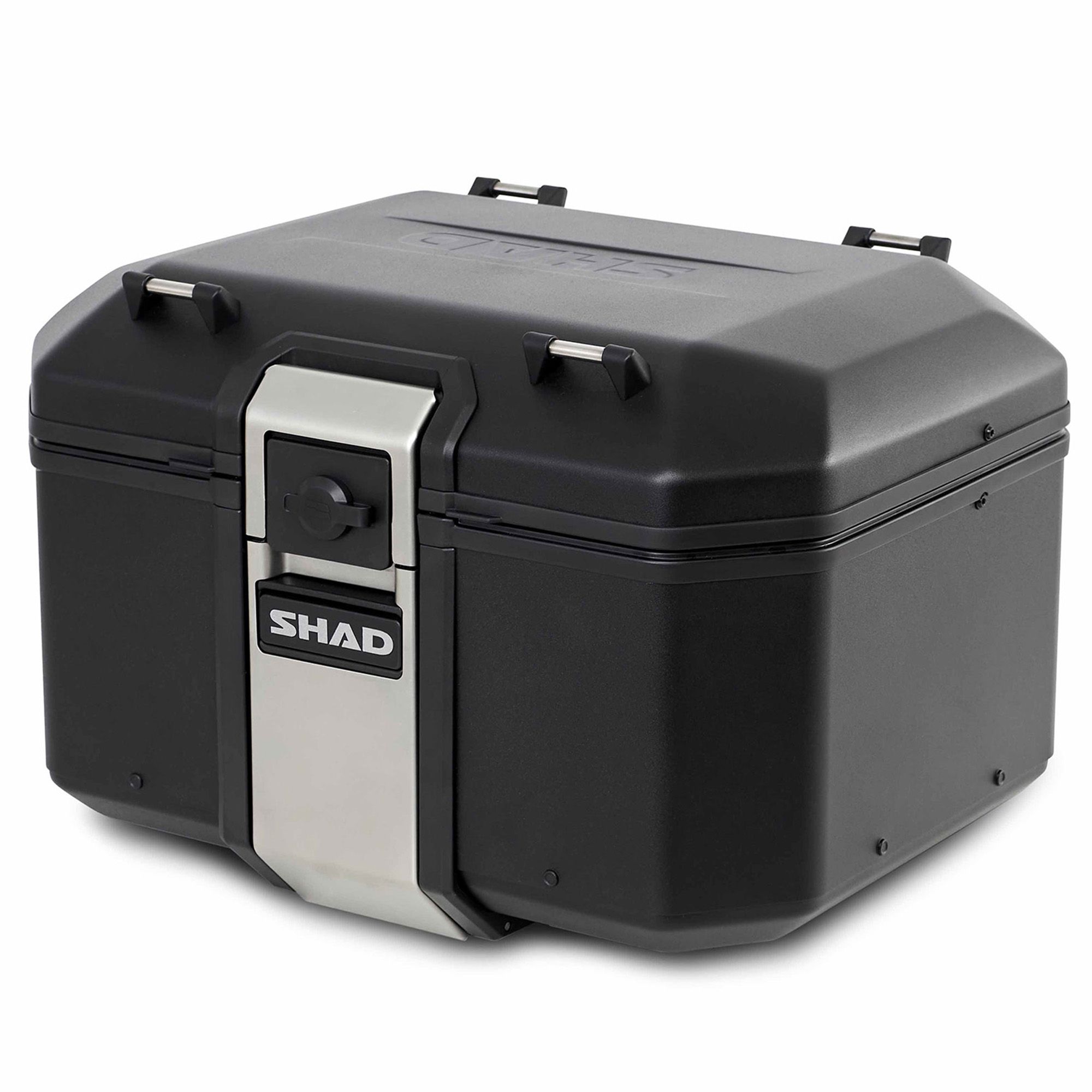 SHAD Topcase TR48 Terra schwarz/silber ohne Halteplatte