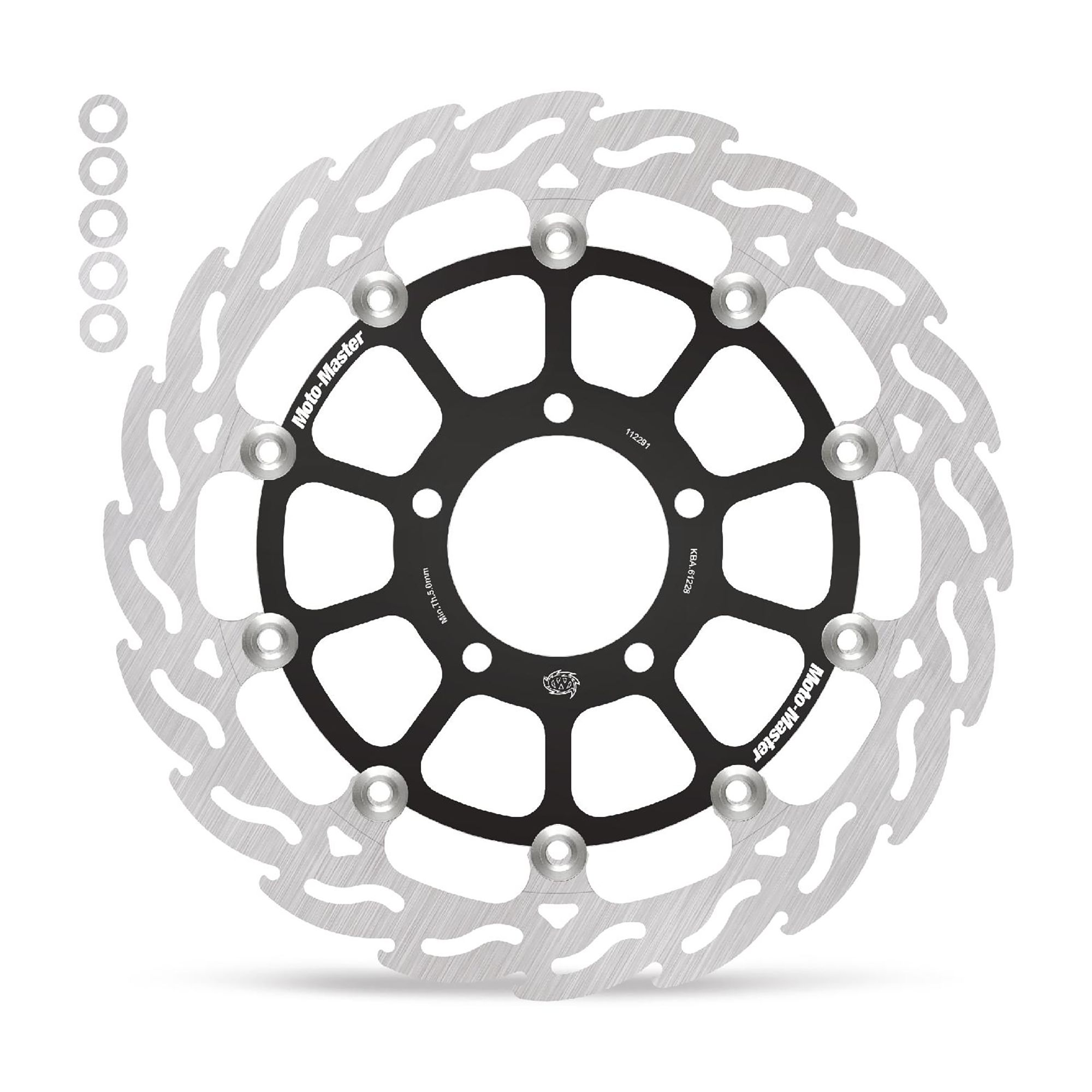 Moto-Master Bremsscheibe Flame vorn links schwim. Racing Flame - 5,5mm