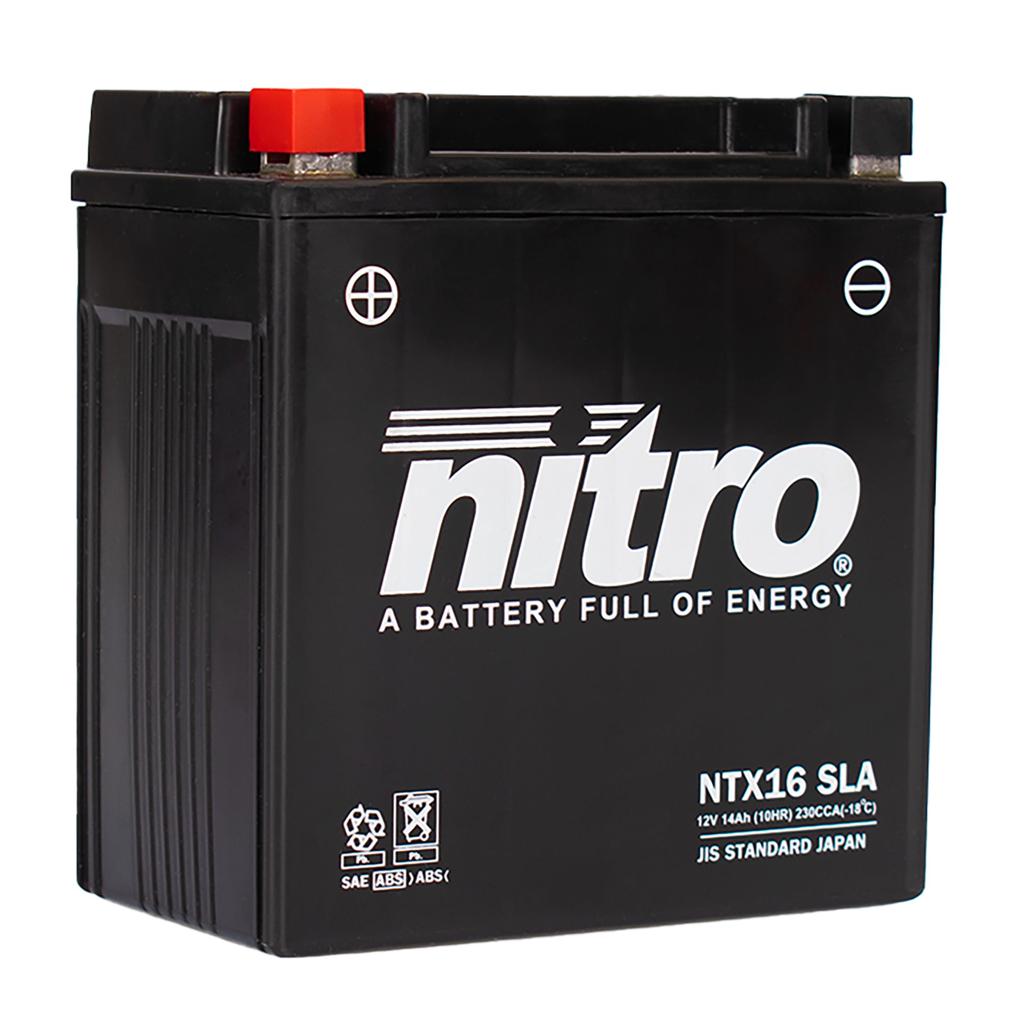 Nitro Batterie 12V 14AH YTX16-BS Gel