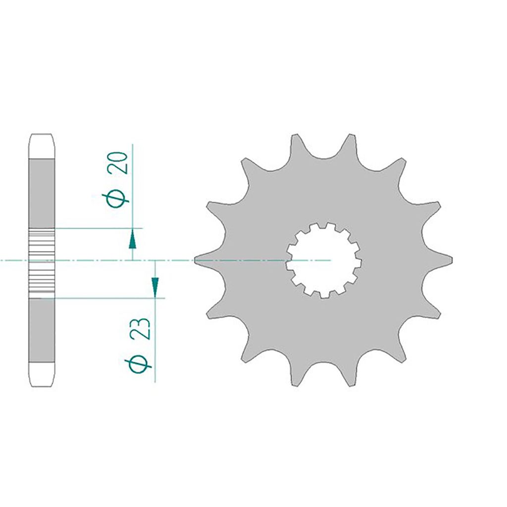 AFAM Ritzel #530 15 Zähne