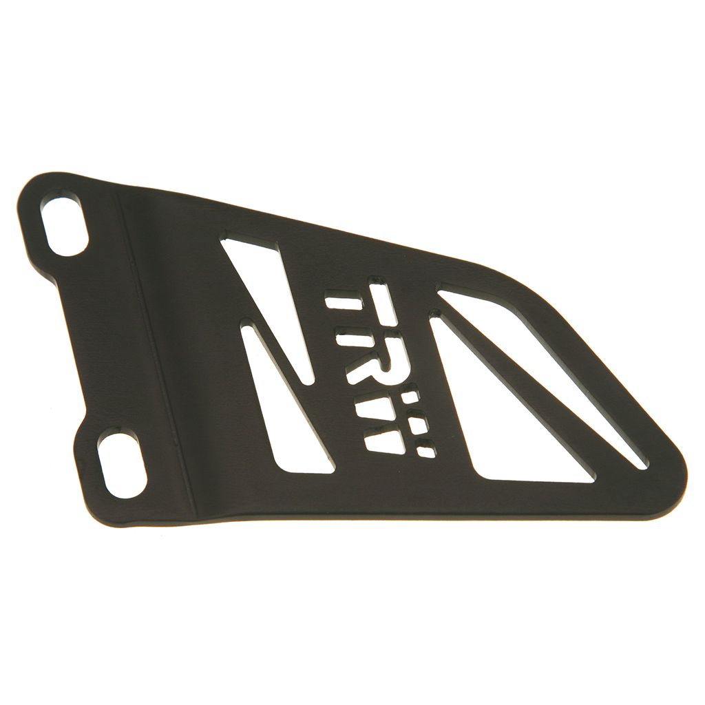 TRW Fersenschutz rechts Bohrung 8 mm / Farbe schwarz