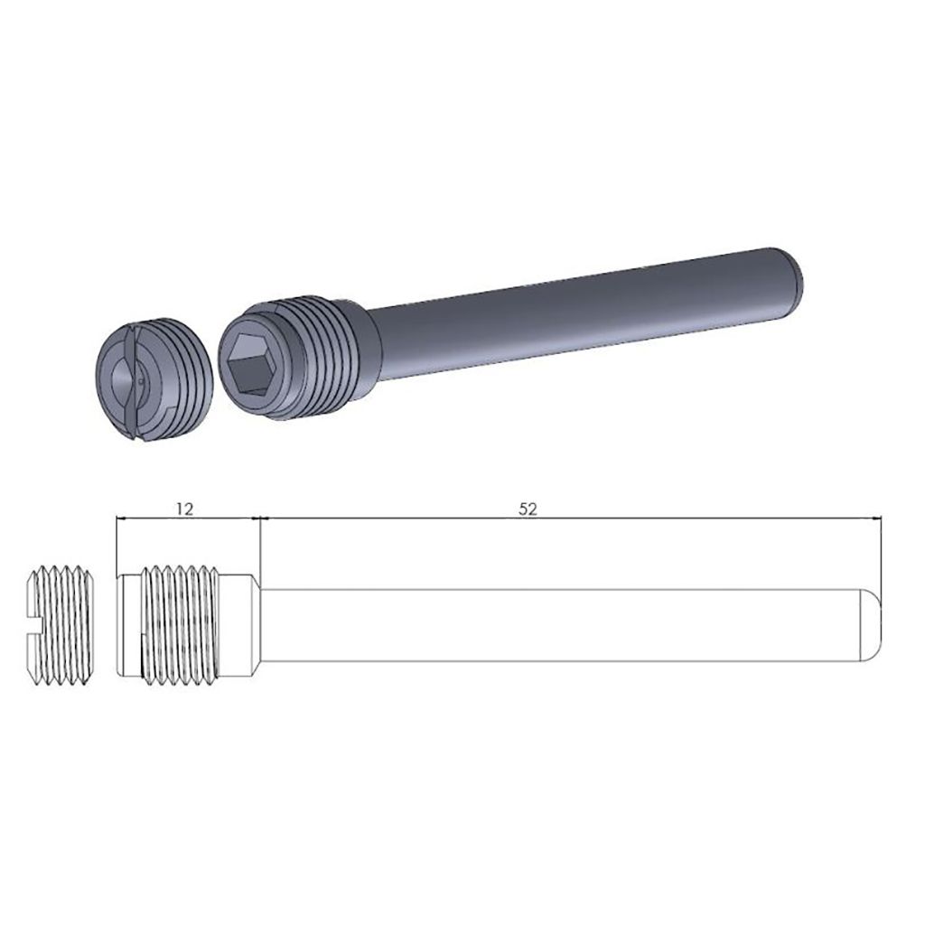 Moto-Master Bremsbelag Gleitstift
