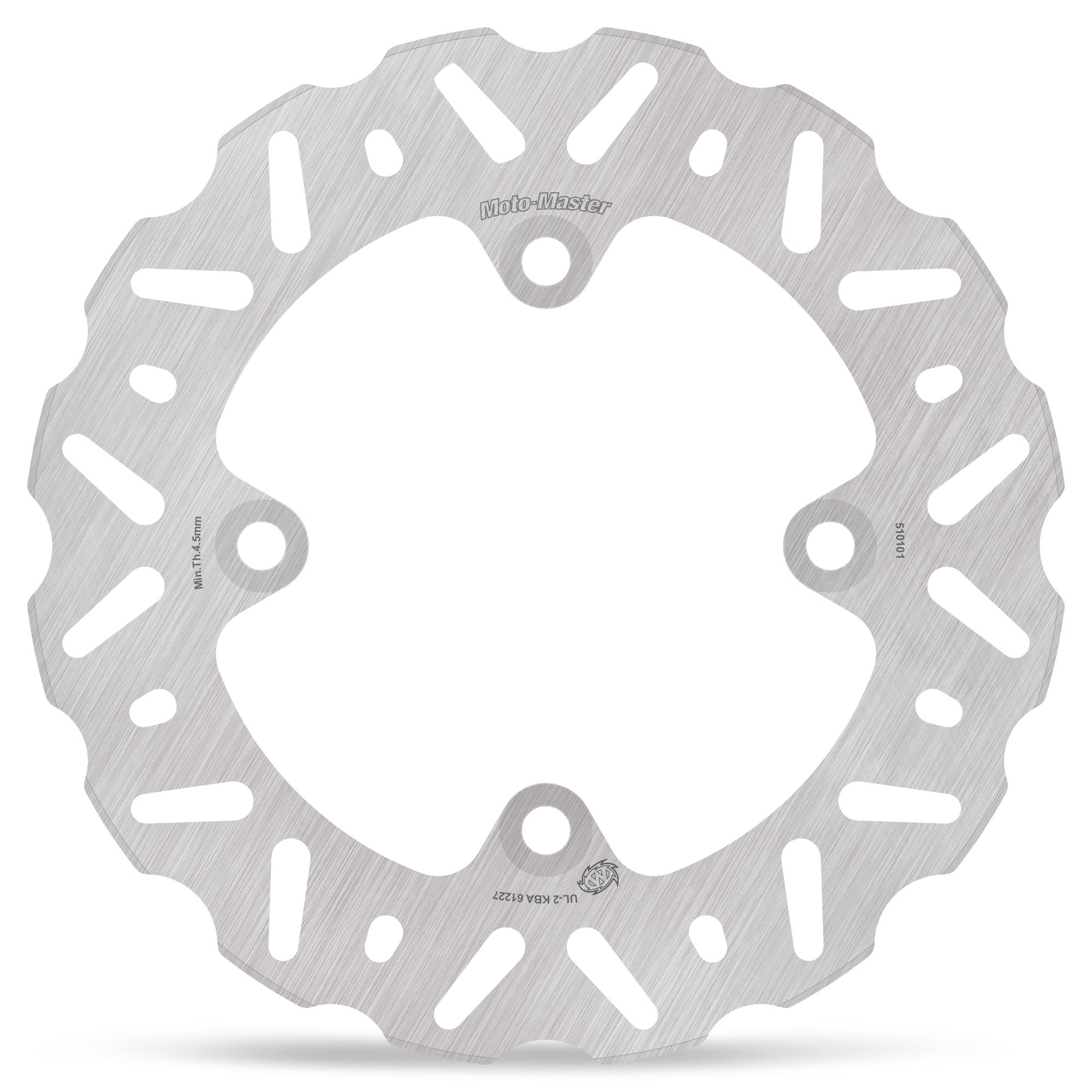 Moto-Master Bremsscheibe Nitro Road hinten starr mit ABE