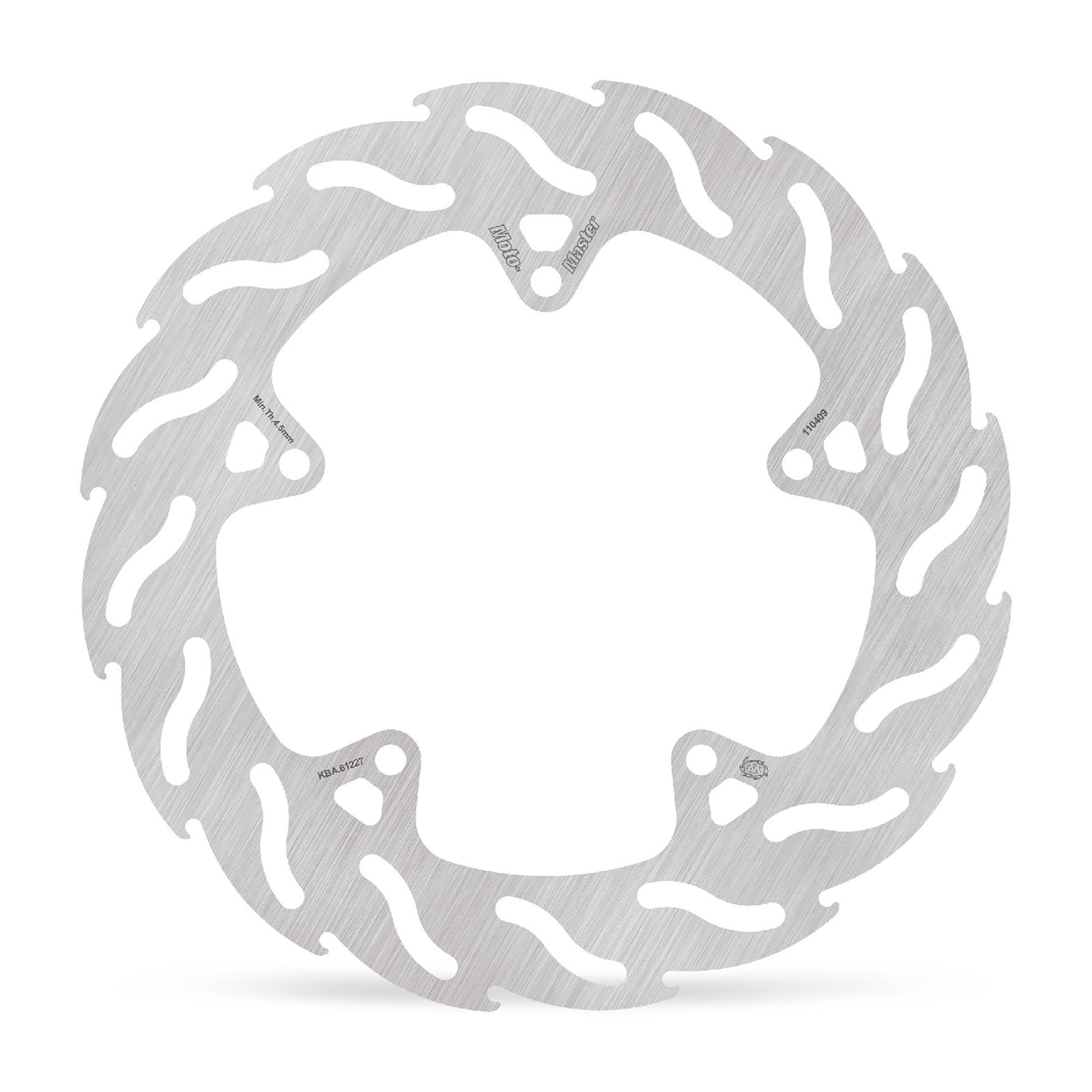 Moto-Master Bremsscheibe Flame hinten starr mit ABE