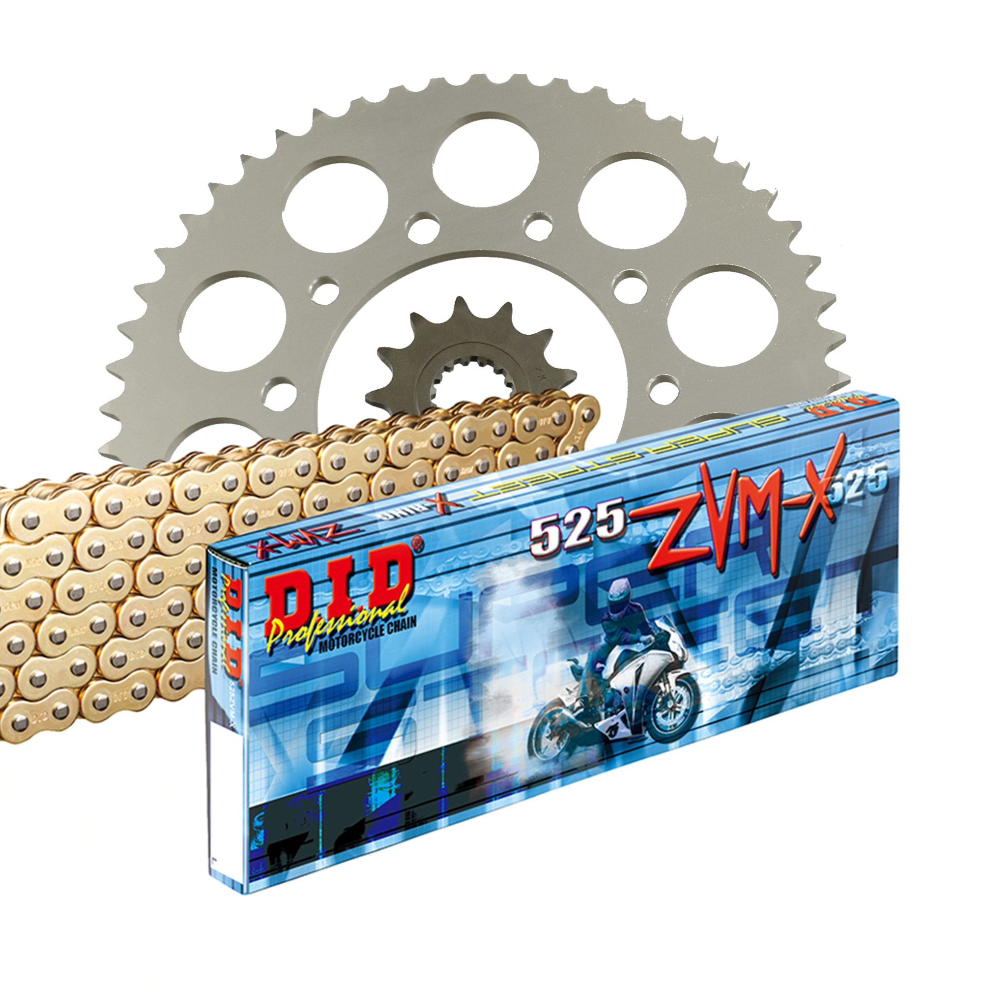 DID Kettenkit (für: Yamaha XSR 900 ABS 16-20 ) 525 ZVMX