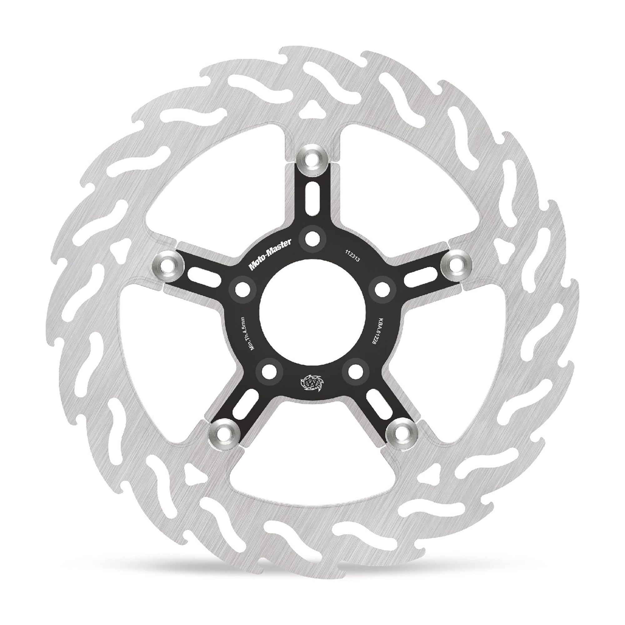 Moto-Master Bremsscheibe Flame vorn rechts schwimmend Alu-Innenring