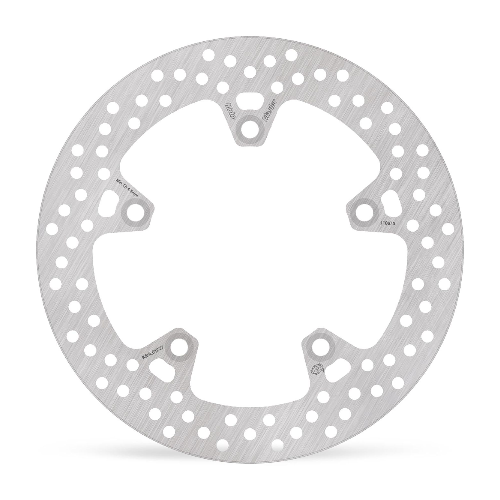 Moto-Master Bremsscheibe Halo hinten starr mit ABE