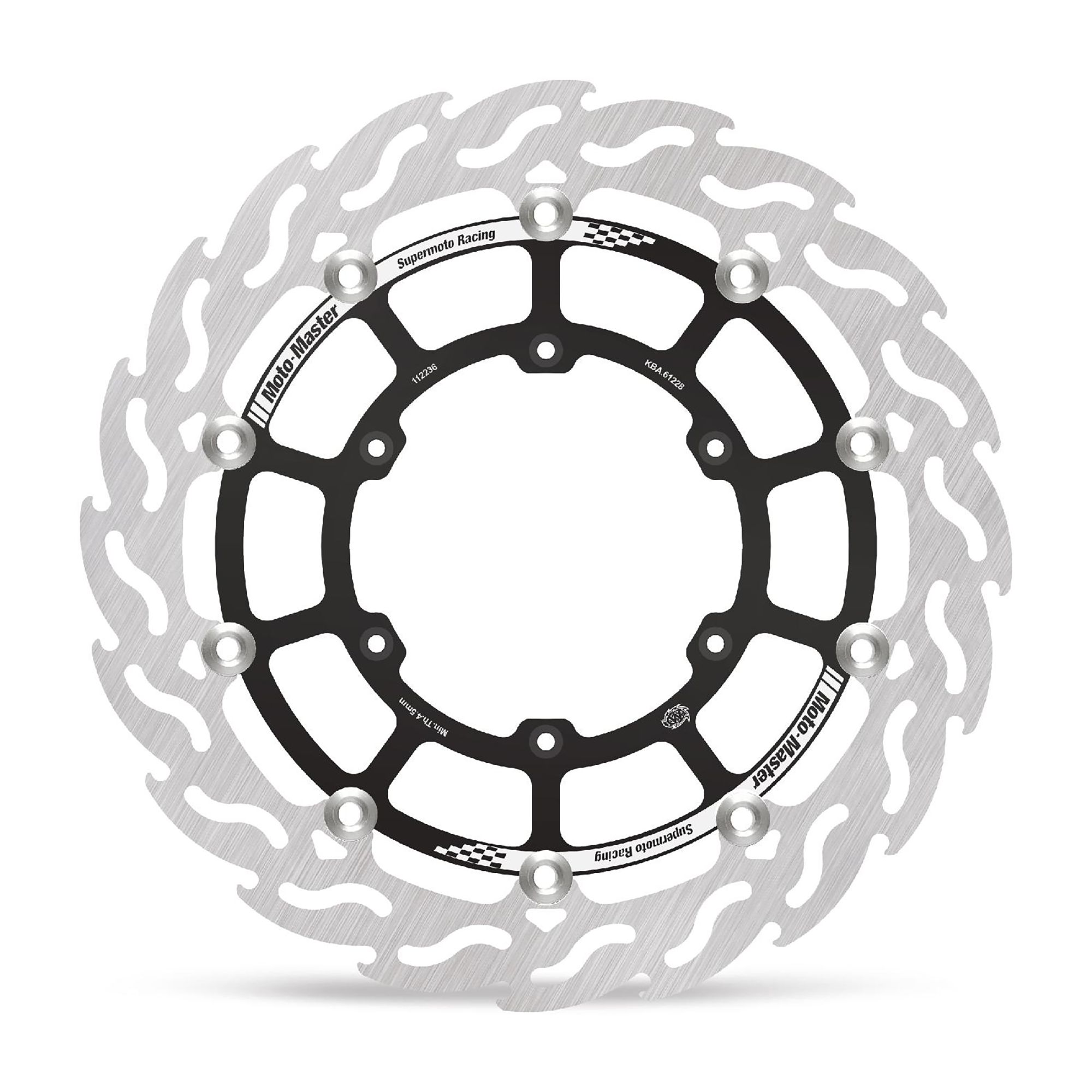 Moto-Master Bremsscheibe Flame vorn schwim. Supermoto Racing 320