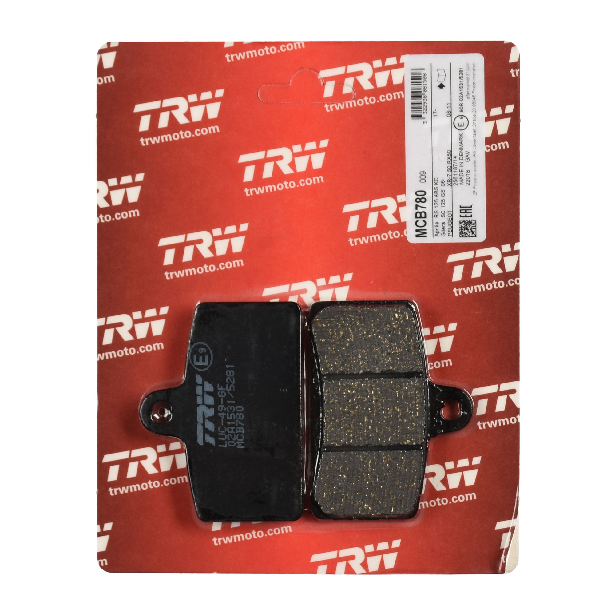 TRW Bremsbelag organisch