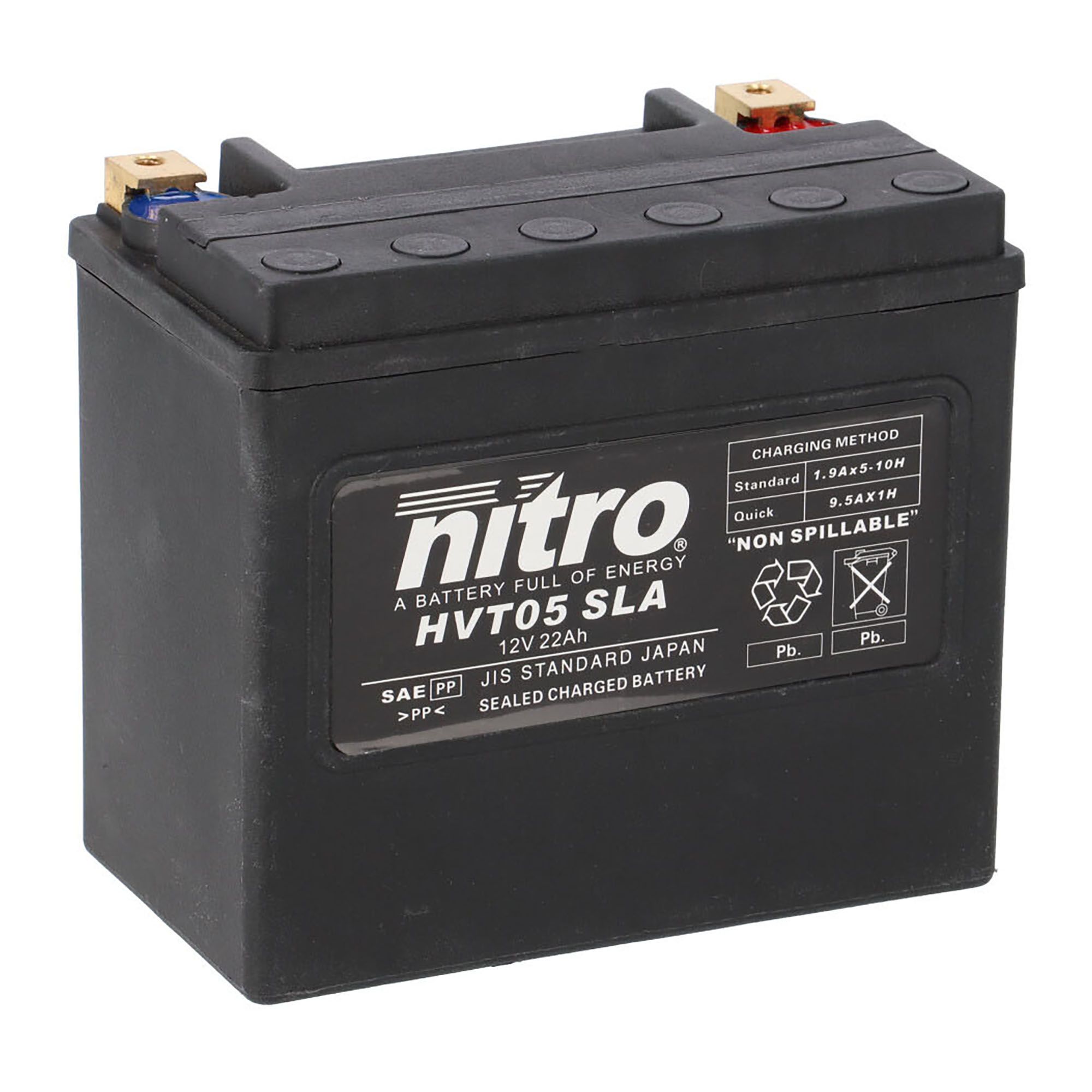 Nitro Batterie 12V 22AH HVT 05 Gel