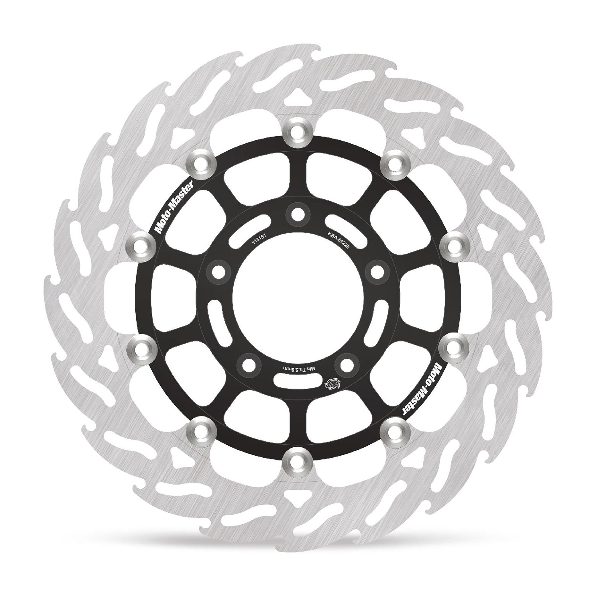 Moto-Master Bremsscheibe Flame vorn links schwim. Racing Flame - 5,5mm