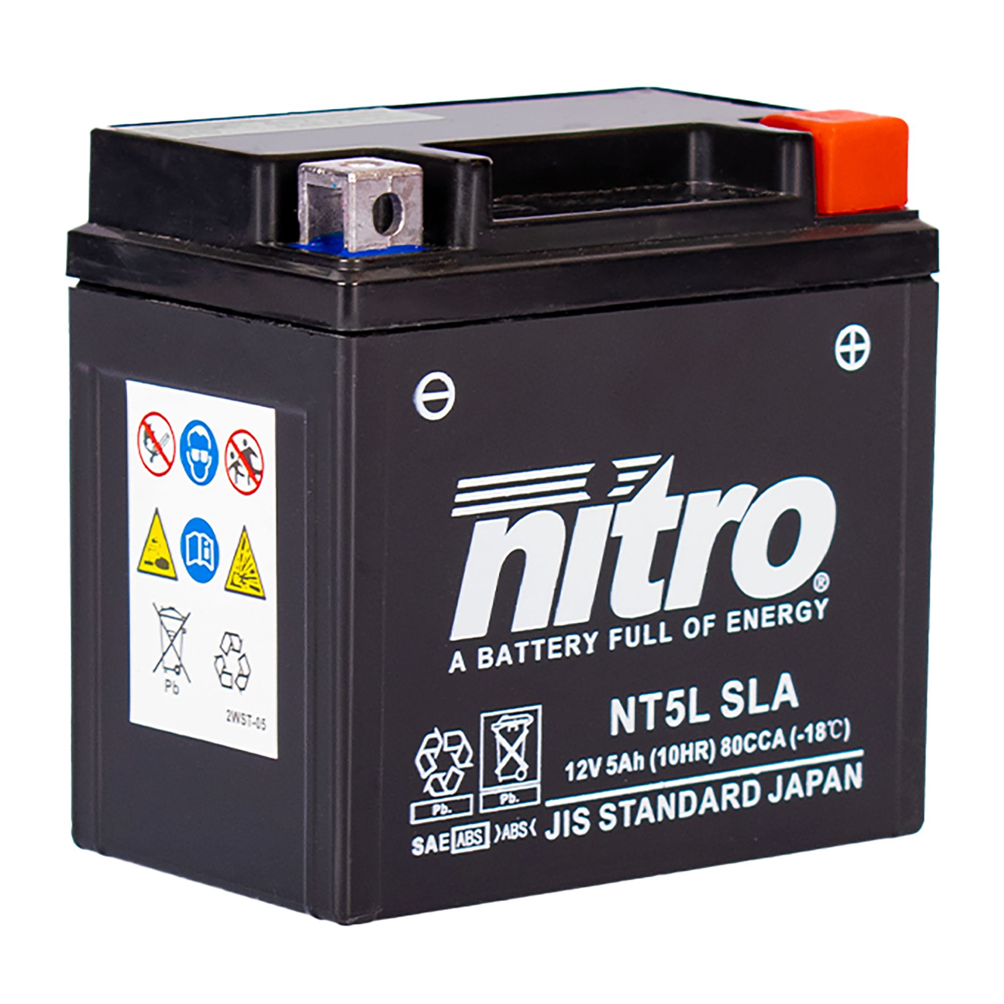 Nitro Batterie 12V 5AH YTX5L-BS YTC5L-BS Gel 50412