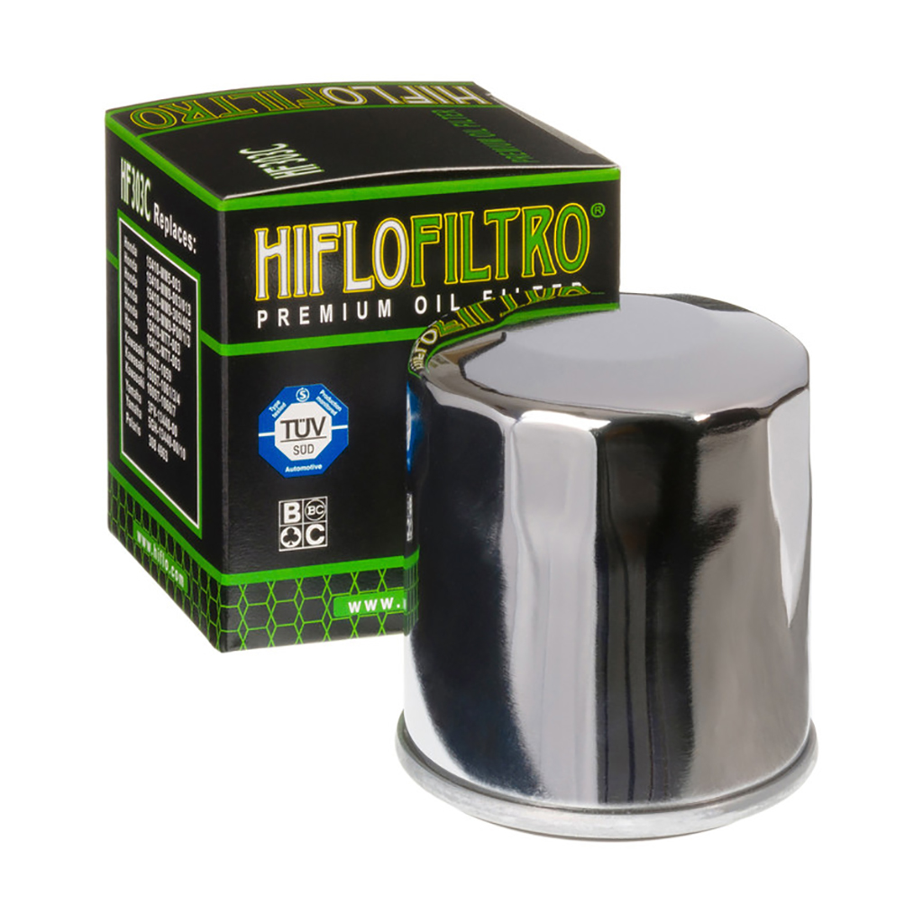 Hiflo Ölfilter Chrom