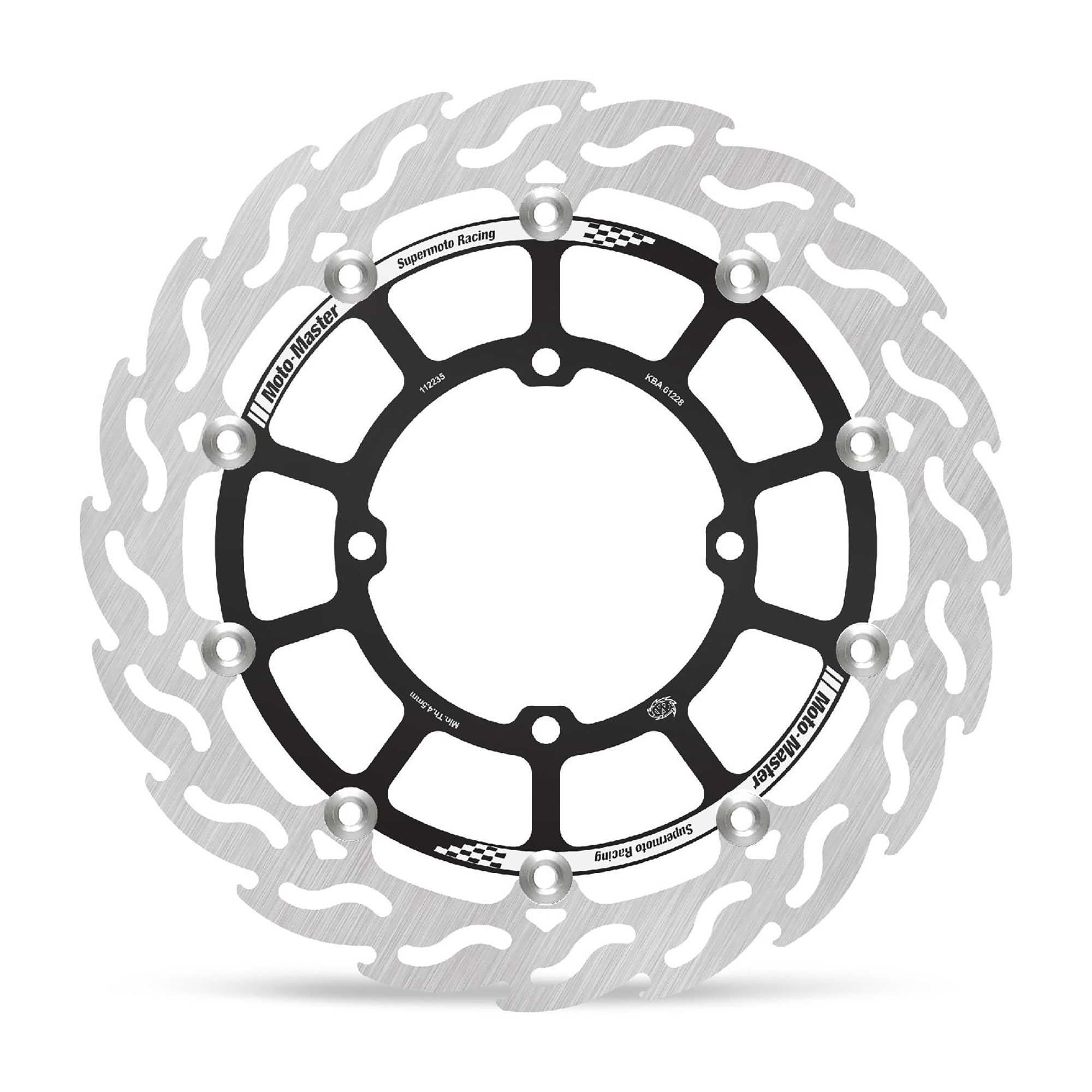 Moto-Master Bremsscheibe Flame vorn schwim. Supermoto Racing 320