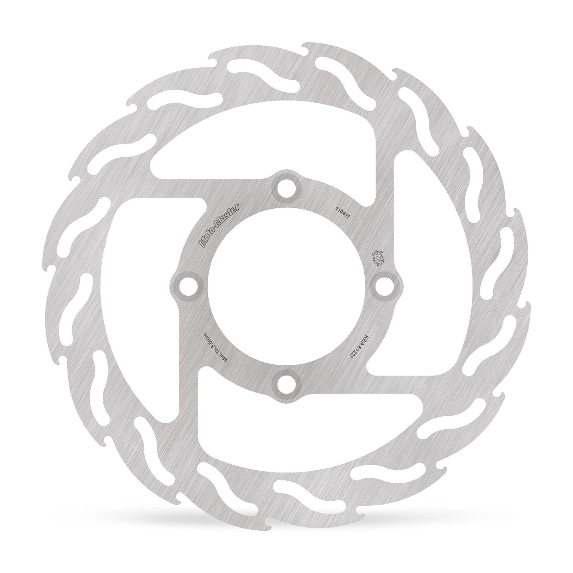 Moto-Master Bremsscheibe Flame vorn links starr mit ABE