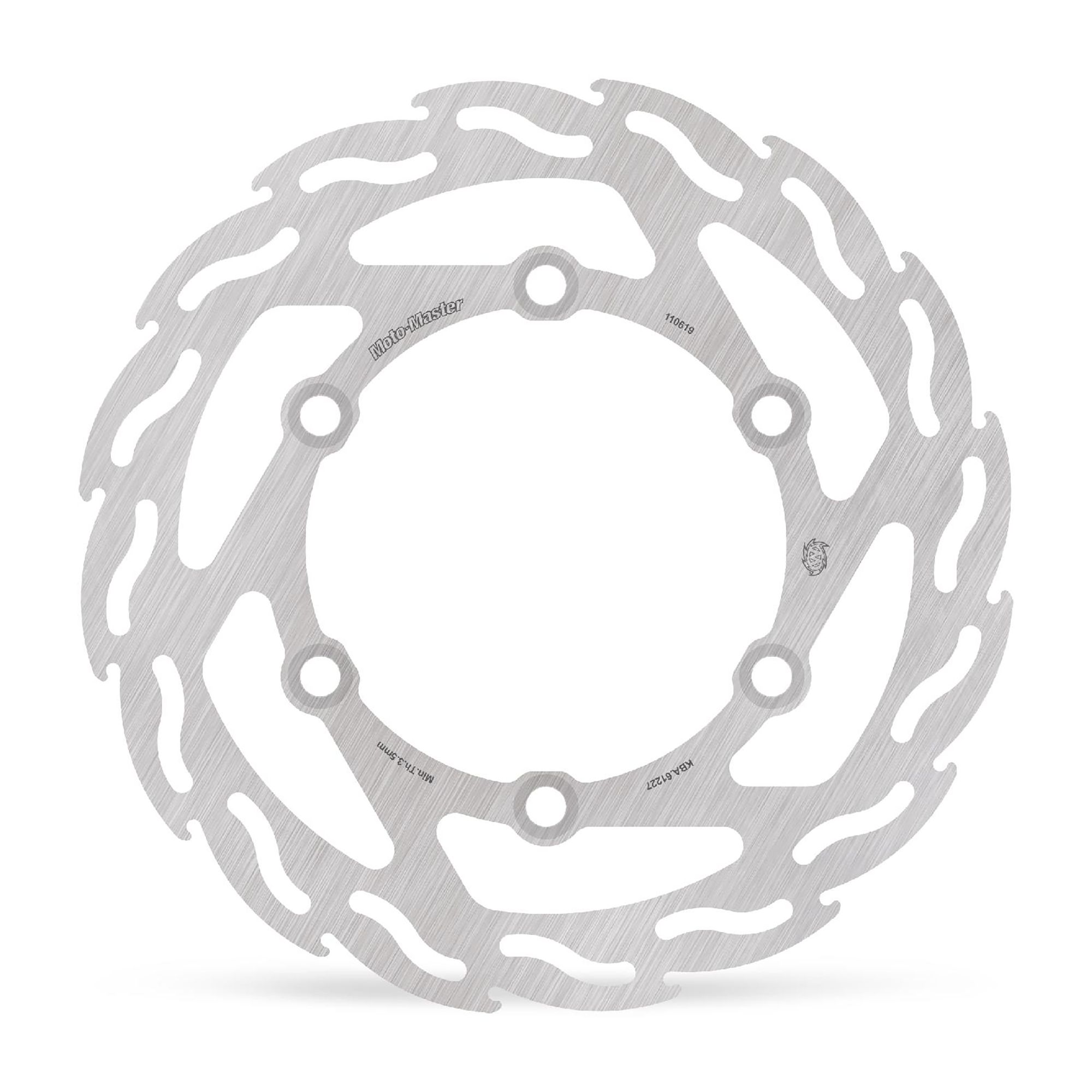 Moto-Master Bremsscheibe Flame vorn starr mit ABE