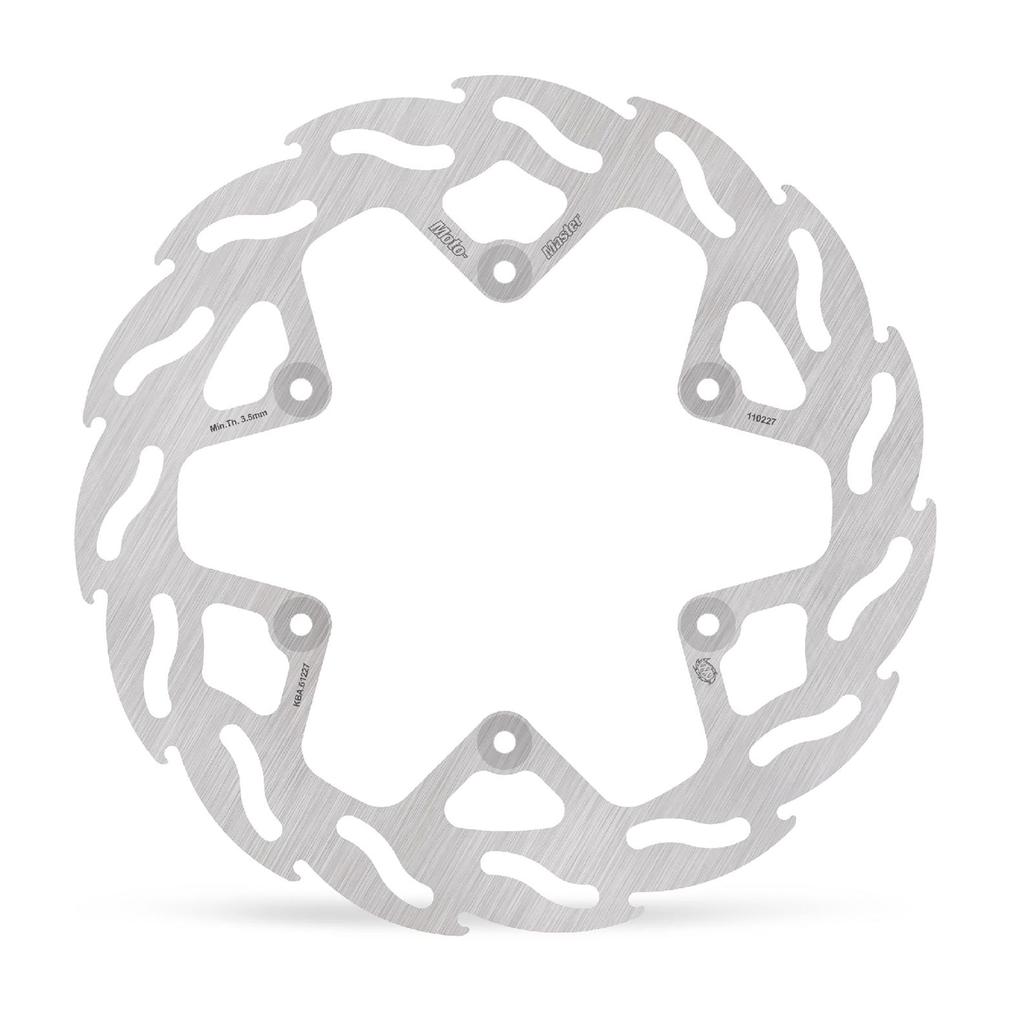 Moto-Master Bremsscheibe Flame hinten starr mit ABE