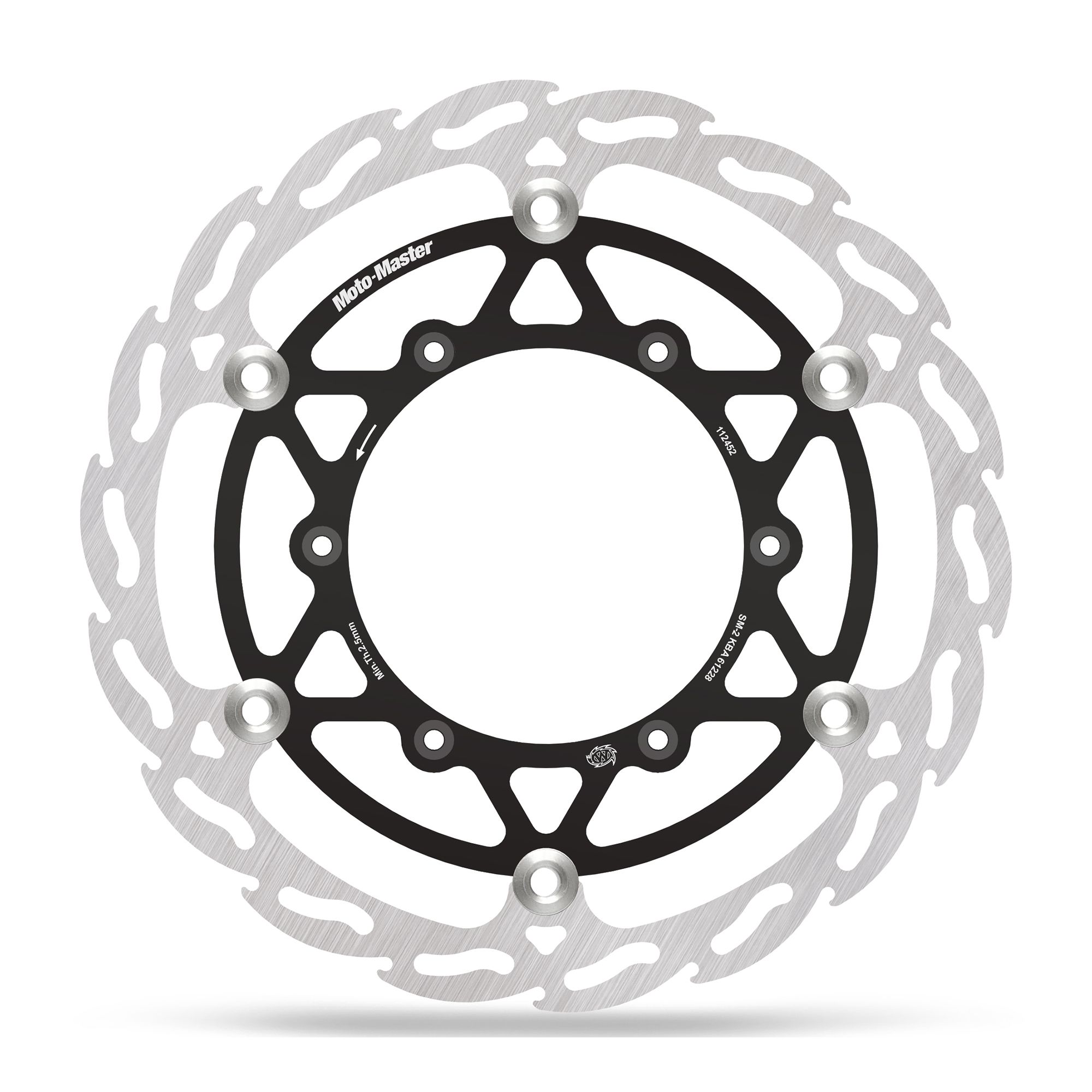 Moto-Master Bremsscheibe Flame vorn schwimmend Oversize 280 mm Ø
