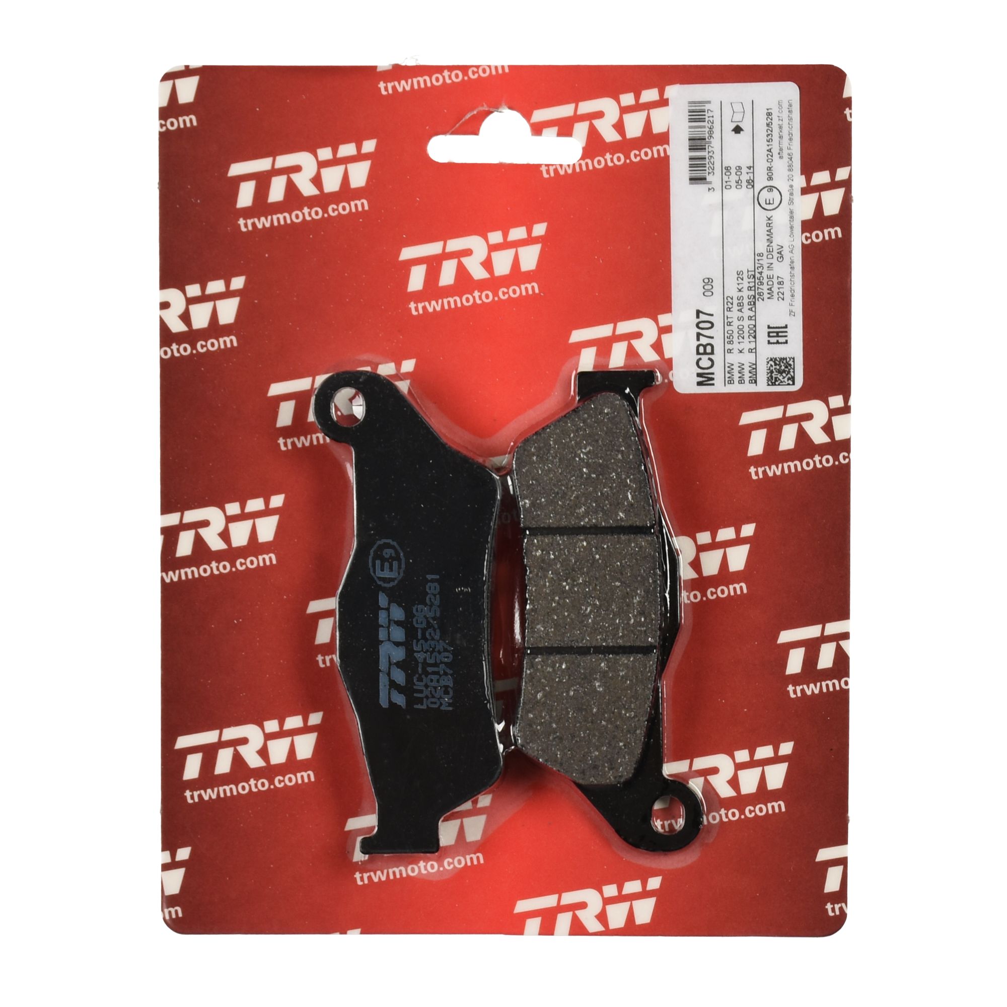 TRW Bremsbelag organisch