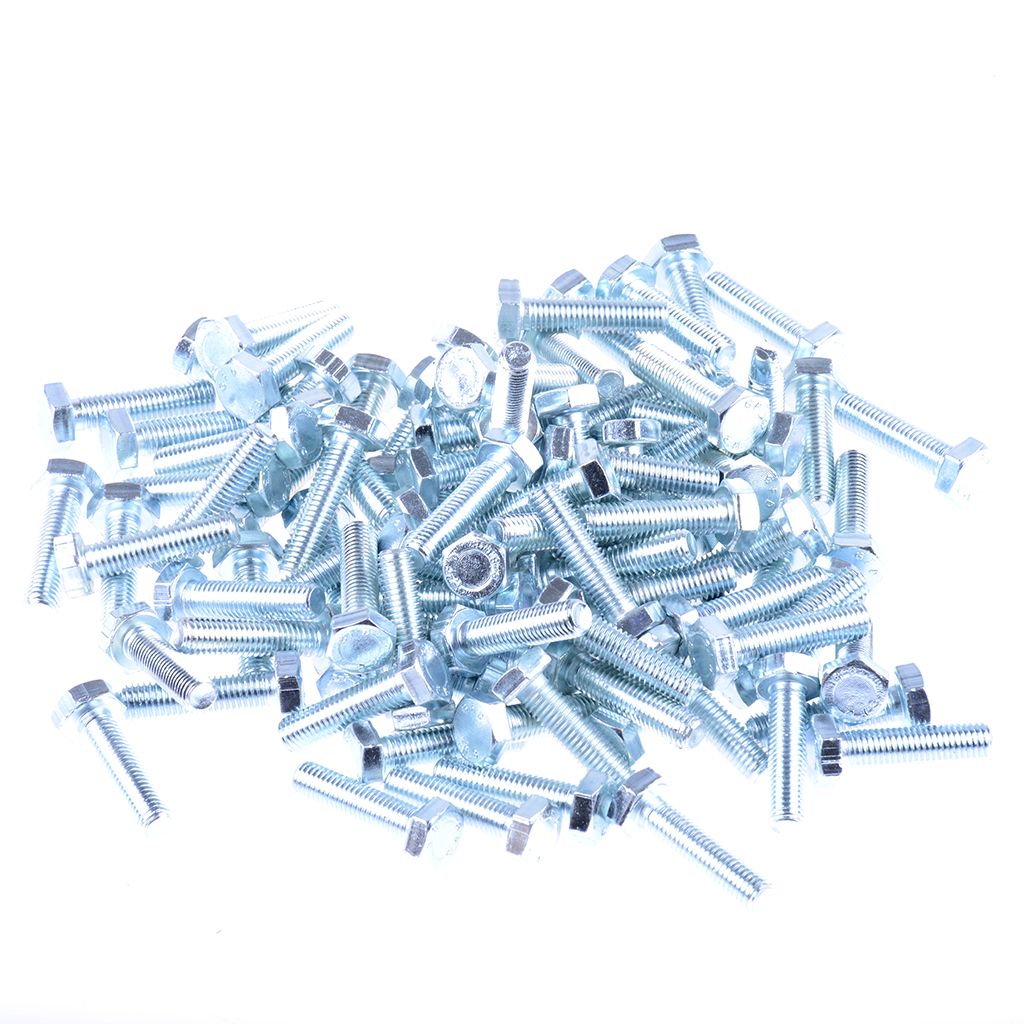 MotoLibre Schraube M10 40 mm sechskant 100er Set