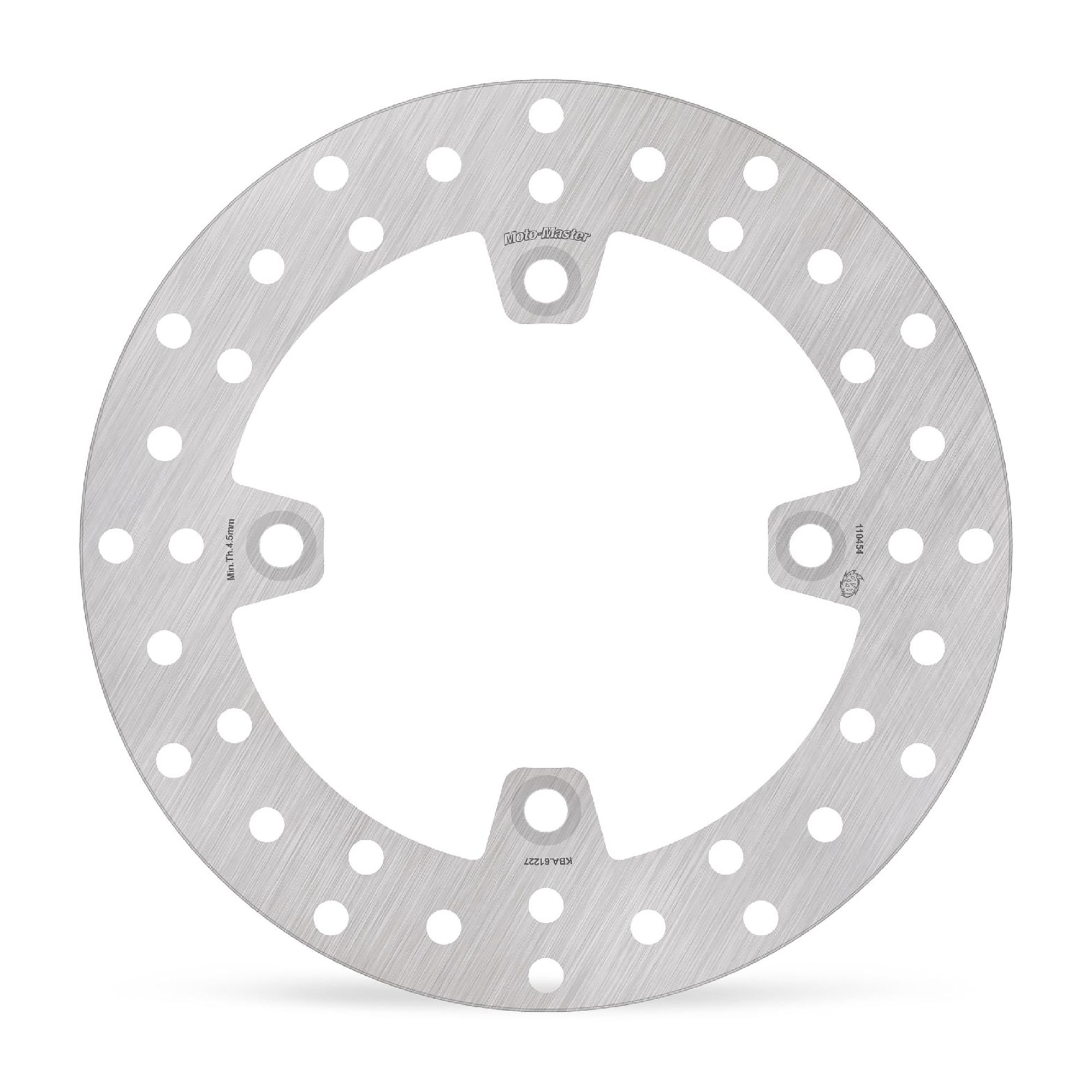 Moto-Master Bremsscheibe Halo hinten starr mit ABE