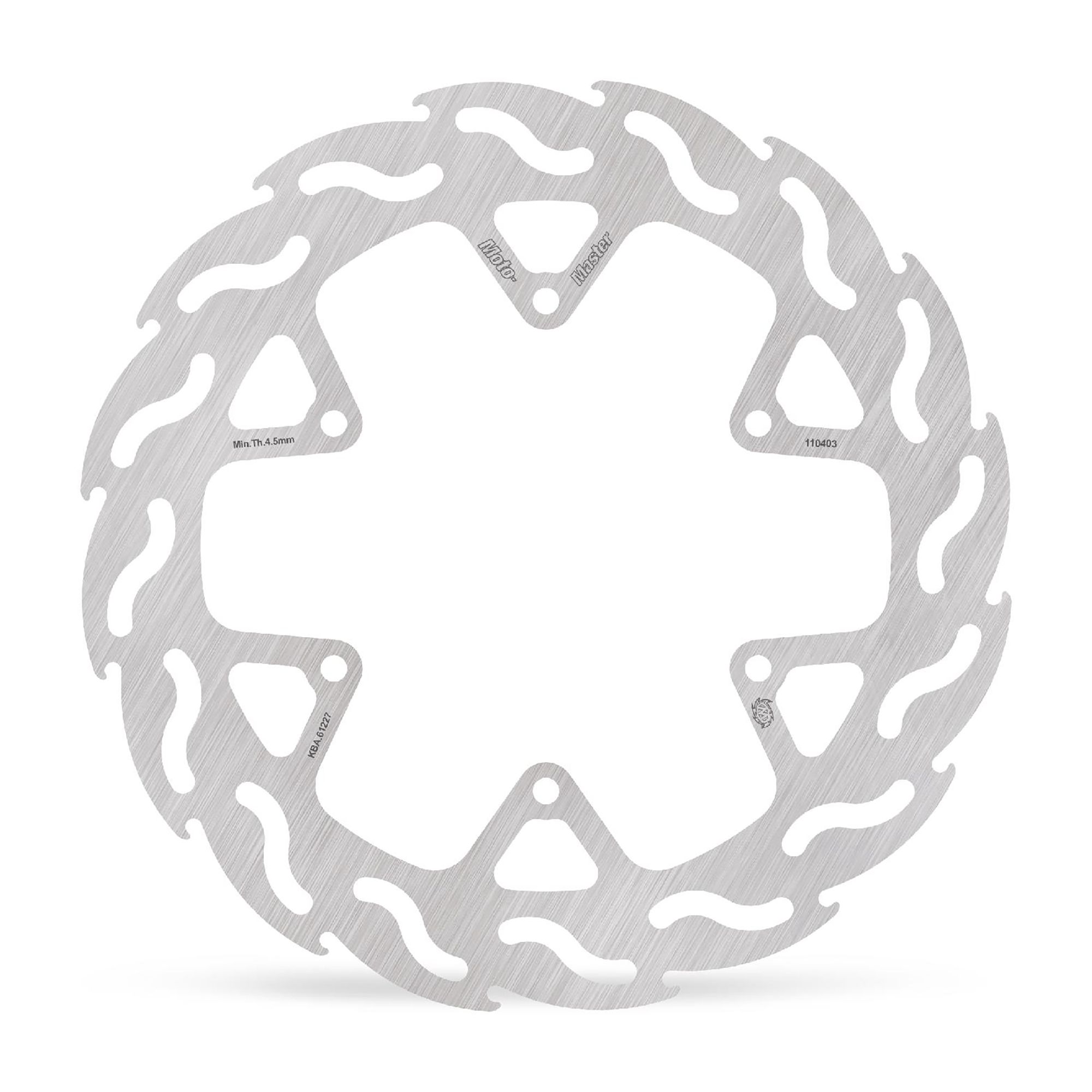 Moto-Master Bremsscheibe Flame hinten starr mit ABE