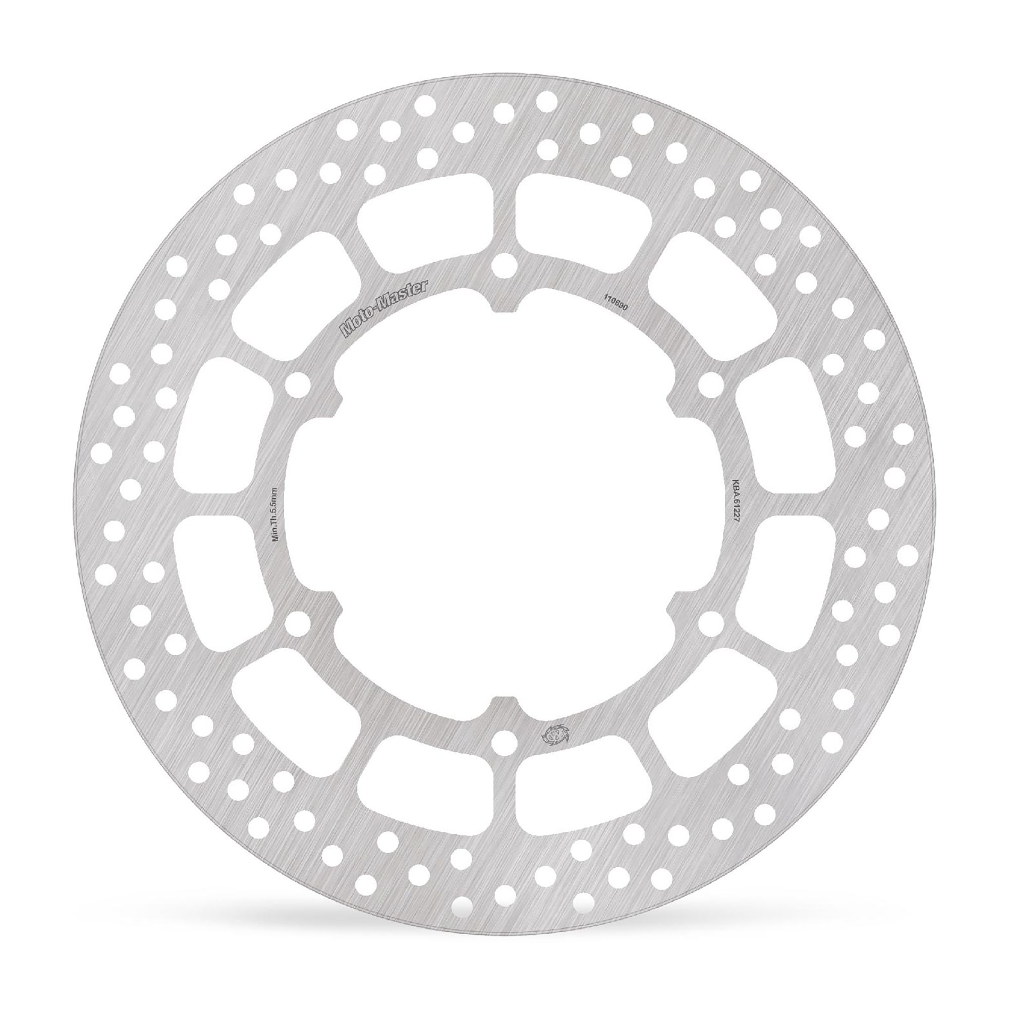 Moto-Master Bremsscheibe Halo hinten starr mit ABE